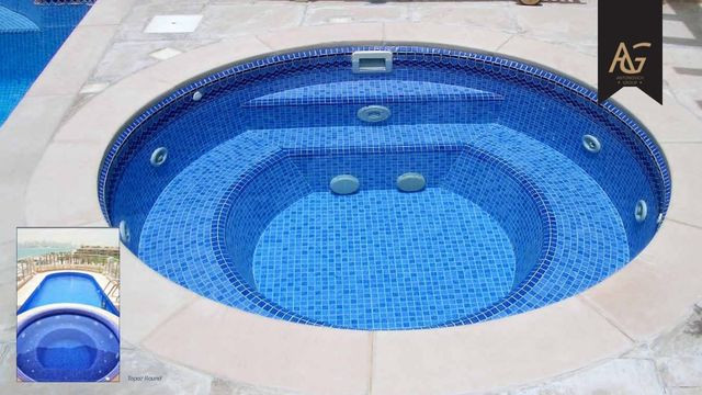 Indoor-outdoor pool with retractable enclosure