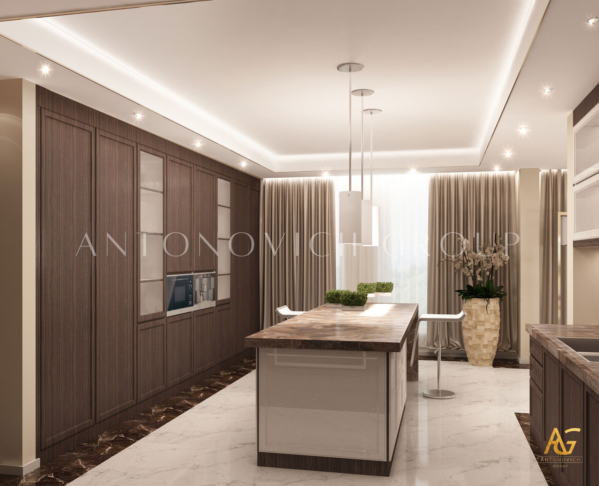 تصميم مطبخ عصري