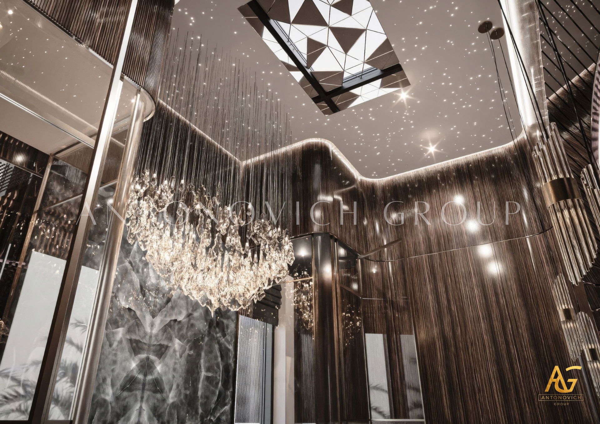 Стильный дизайн ванной комнаты