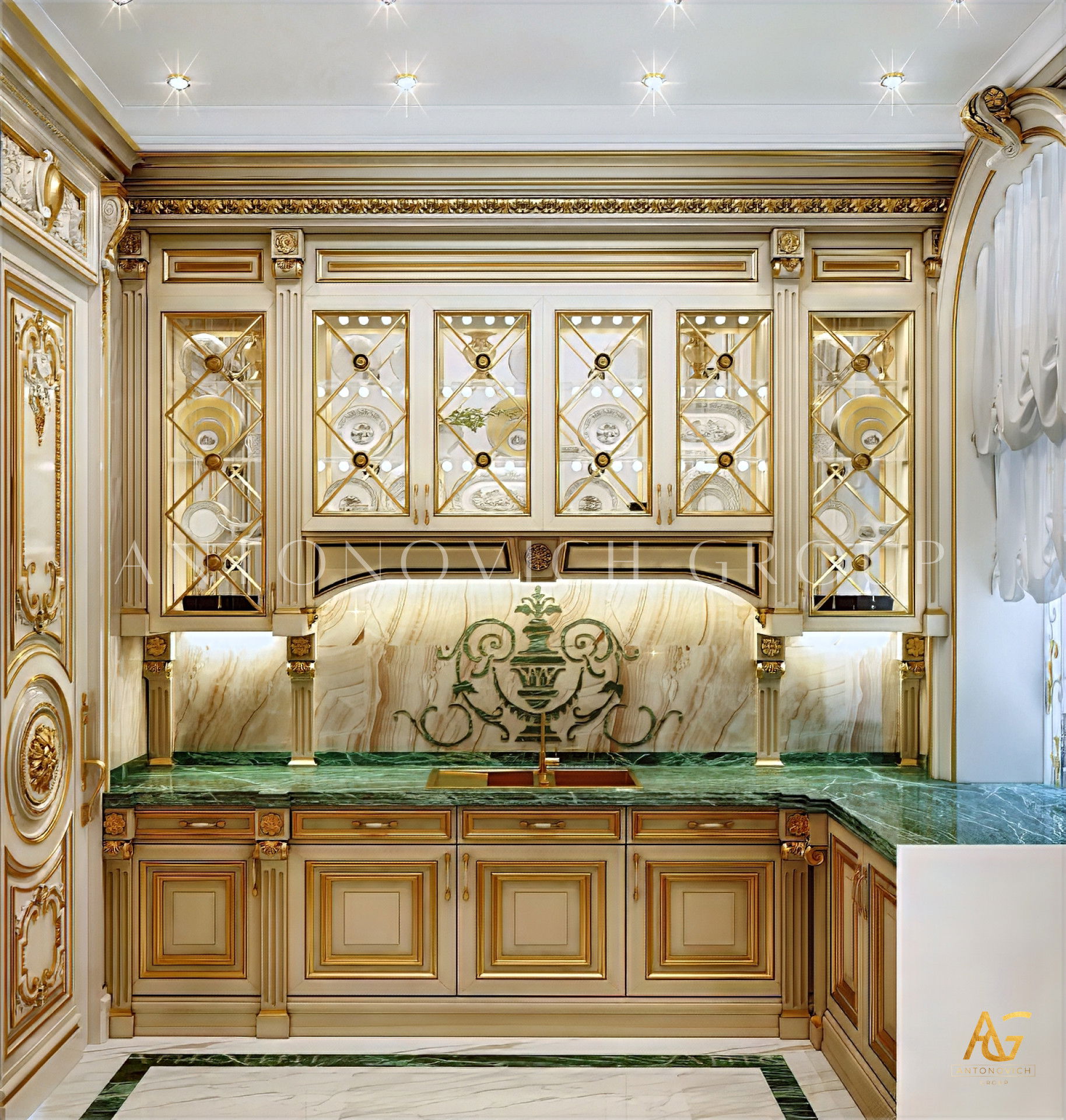 Most Luxurious Classical Kitchen Design