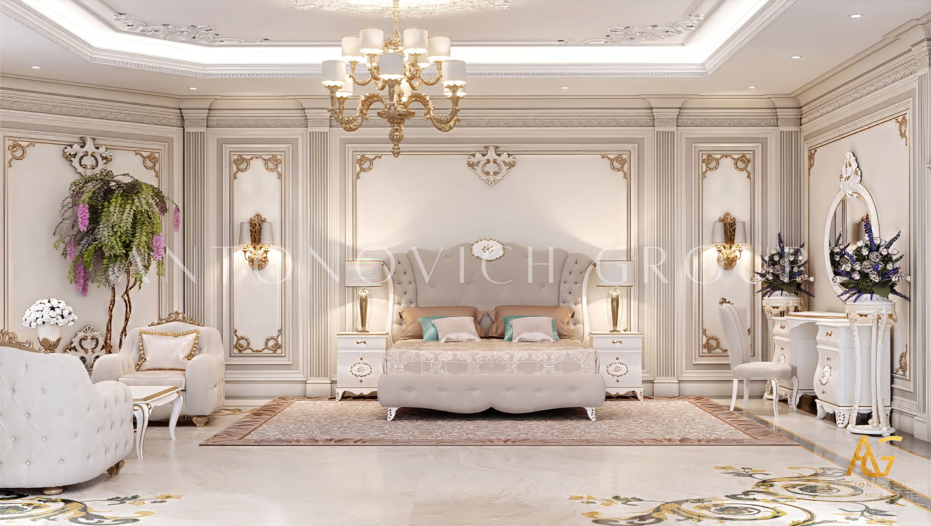 Glamorous Family Sitting Room