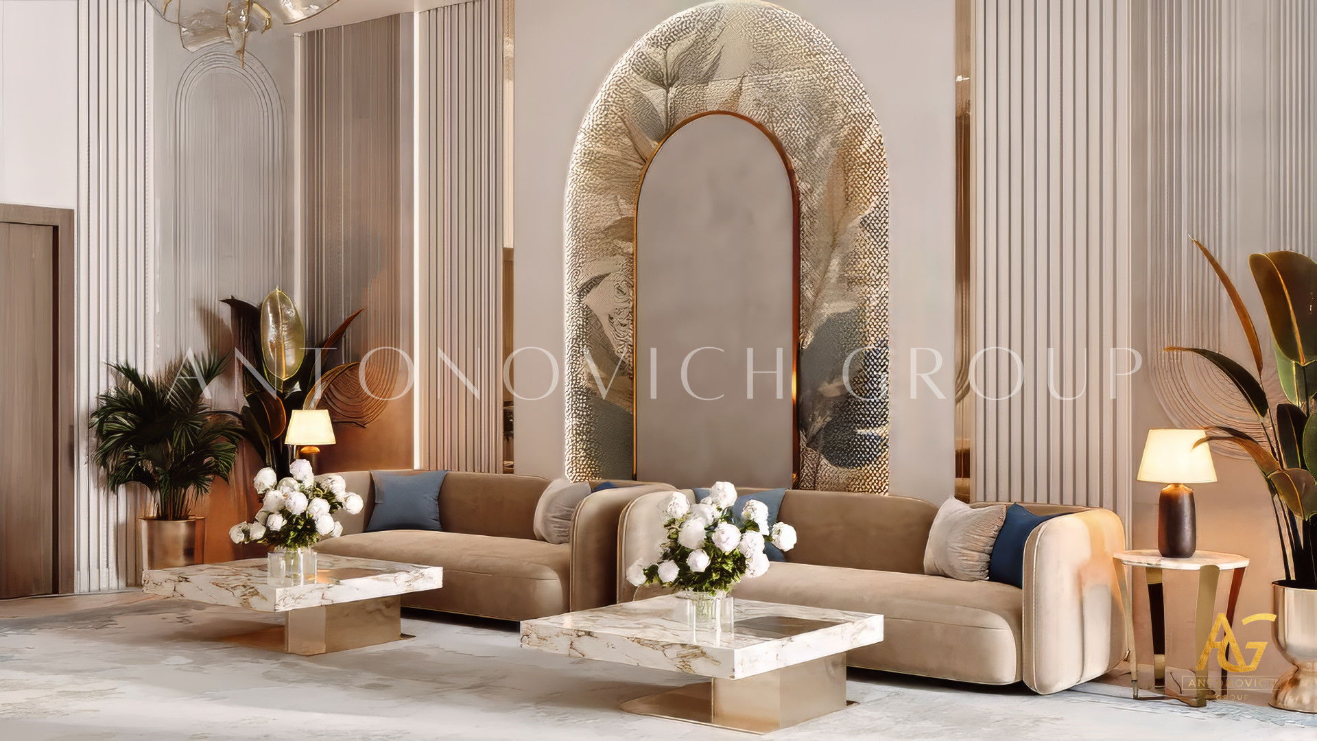 Люксовый дизайн интерьера в Эр-Рияде и Саудовской Аравии