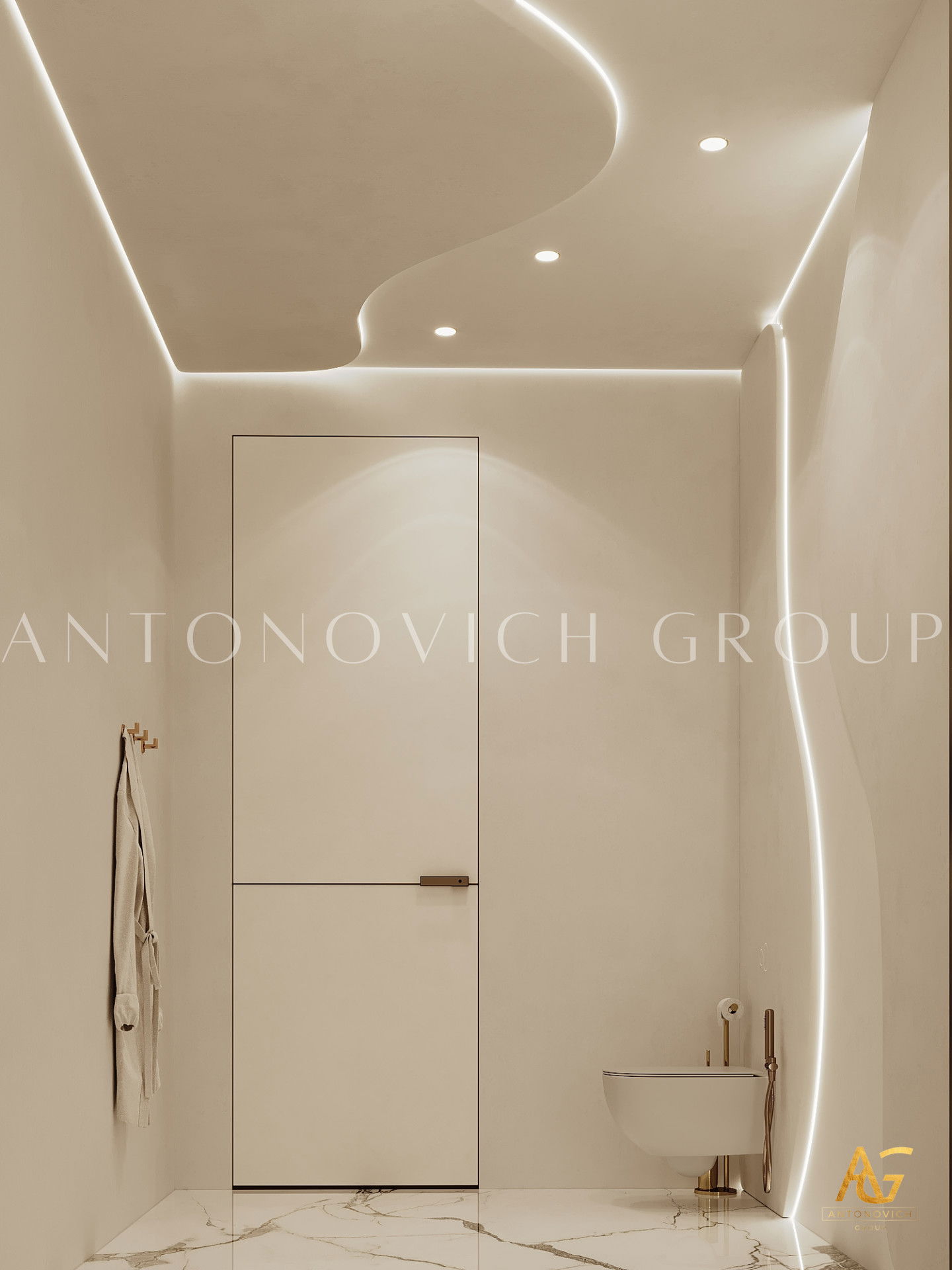 Classic Luxury Gold bathroom