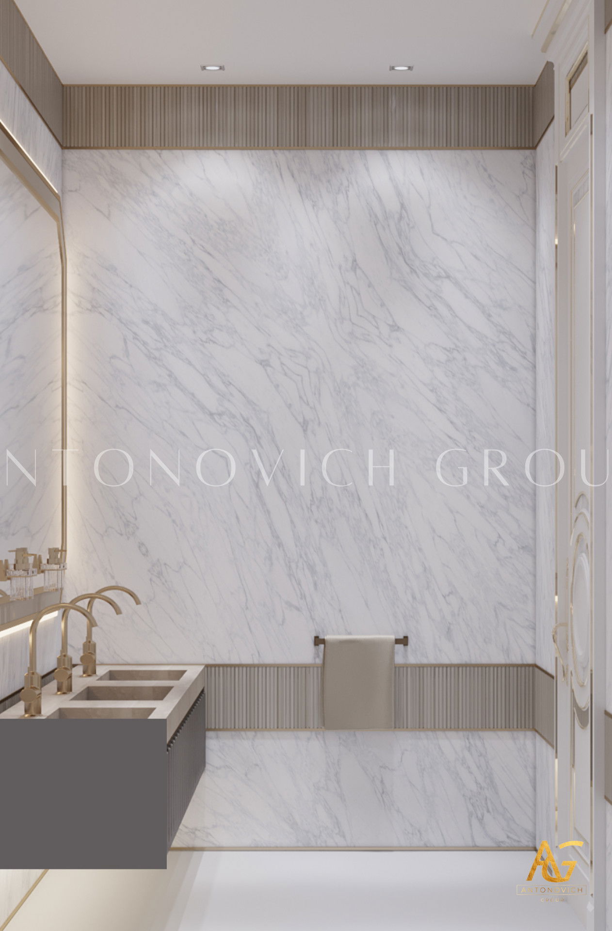 ديكور حمام رائع