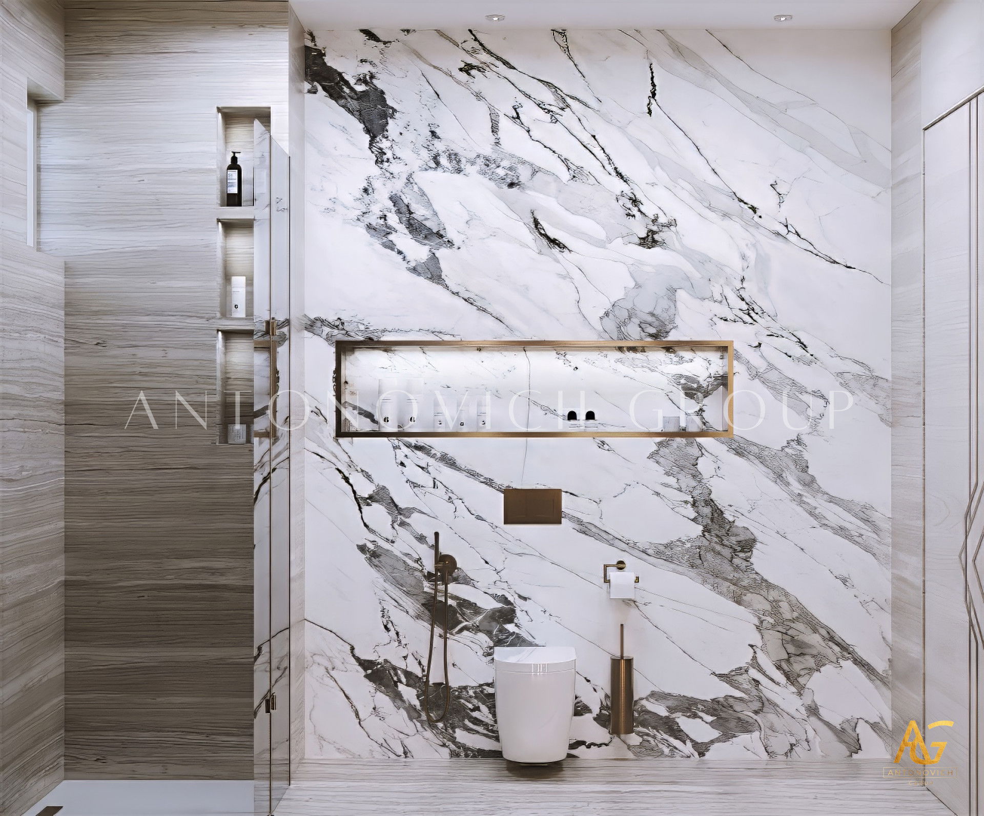 Nice modern bathroom