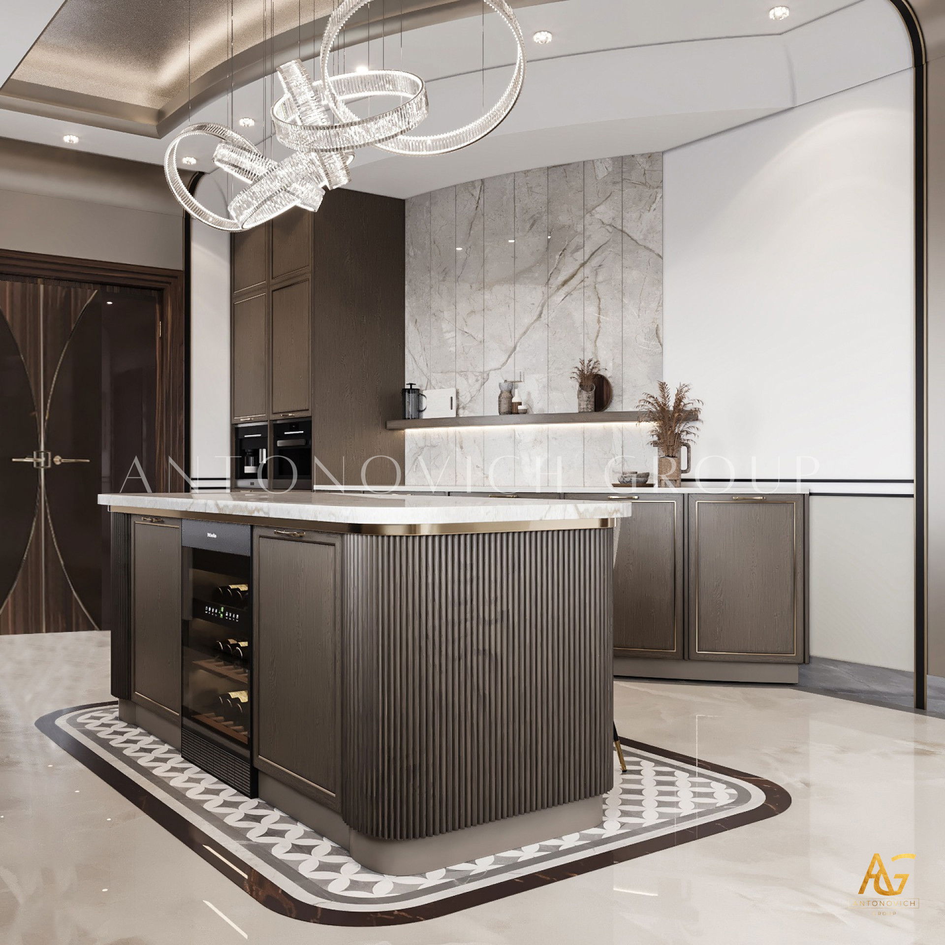 تصميم مطبخ أنيق