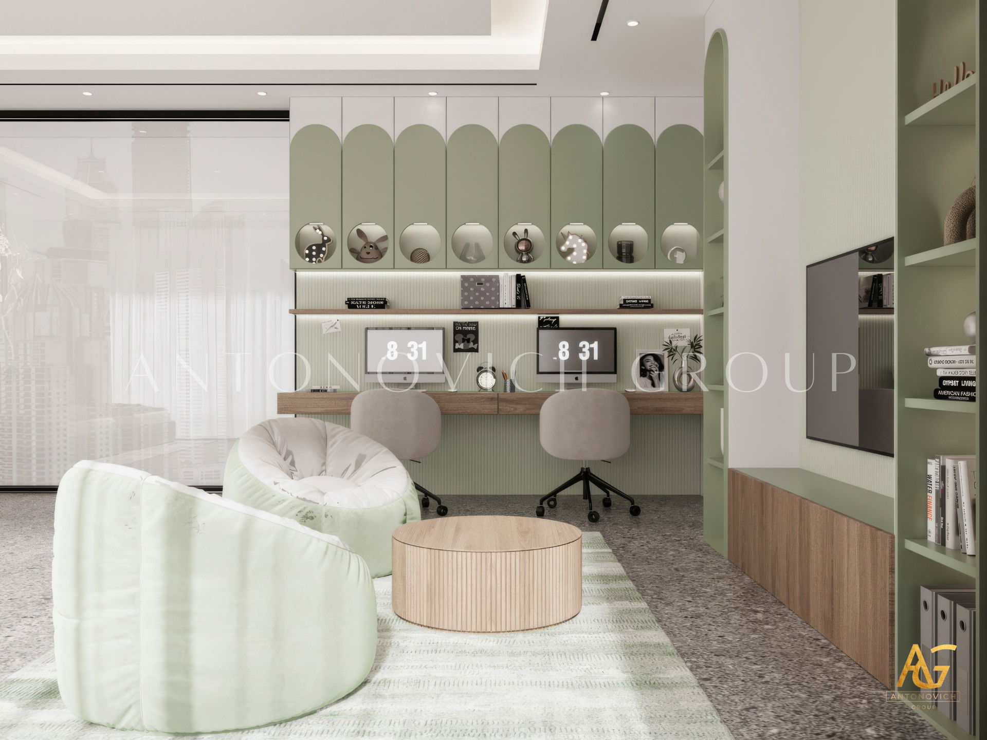 Потрясающий кабинет в Майами