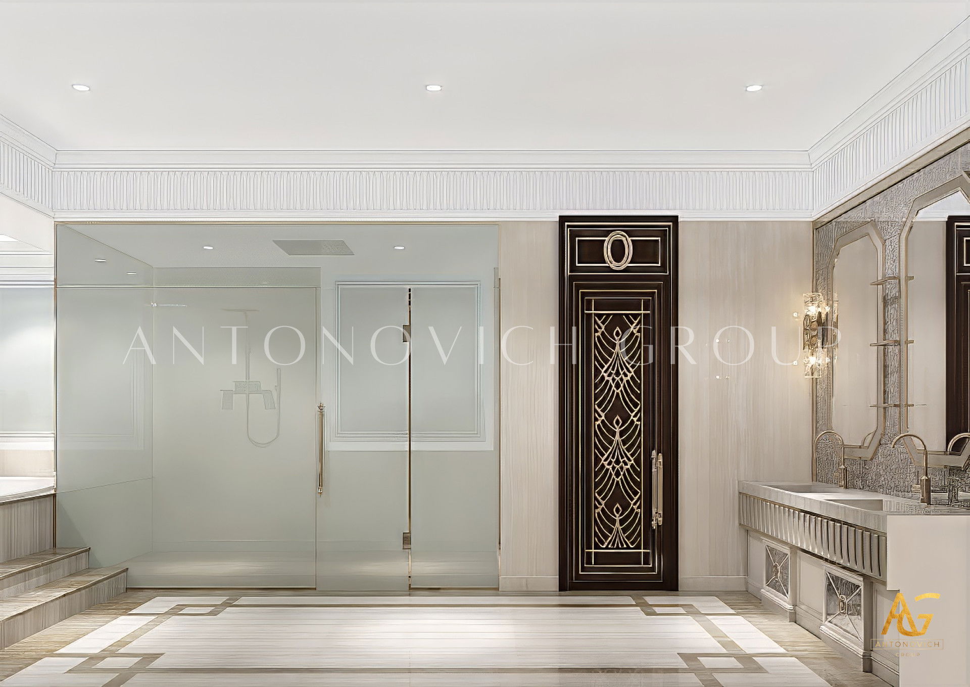 Classic Bathroom Interior Design