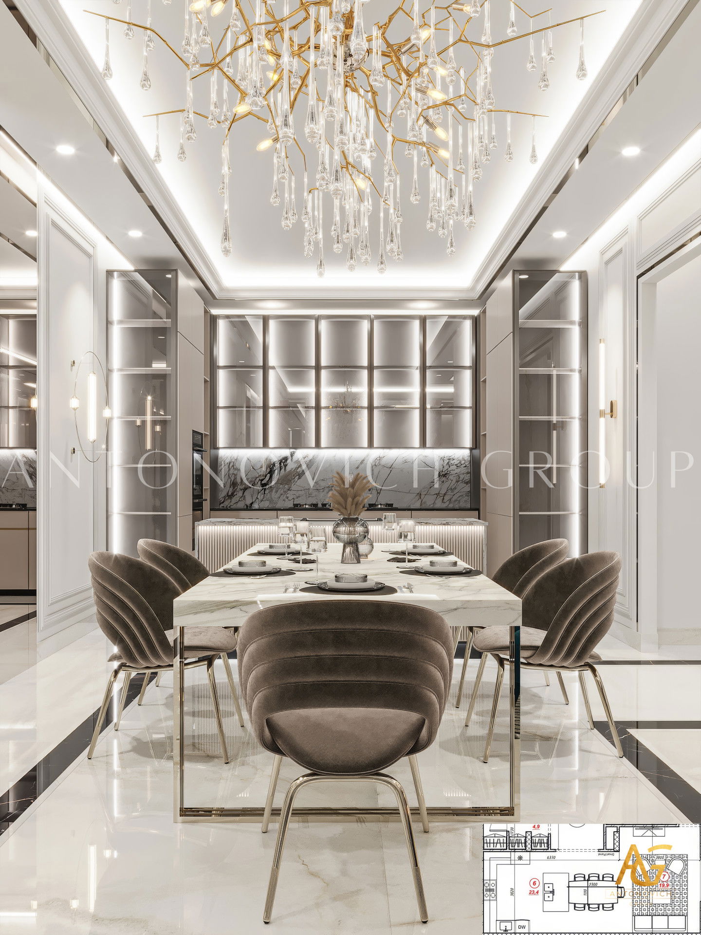 Contemporary Luxury Kitchen Design