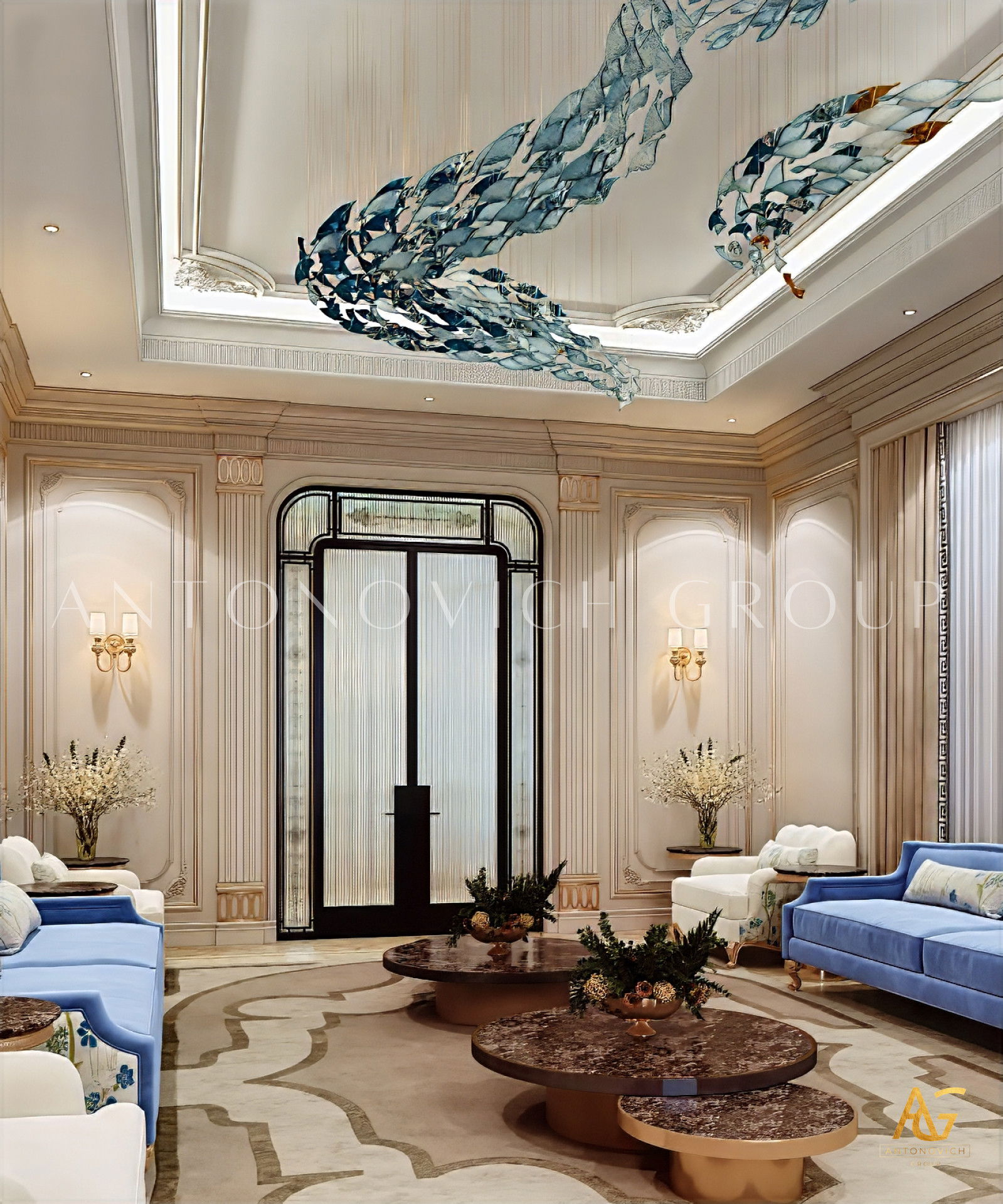 Дизайн маджлис в Дубае