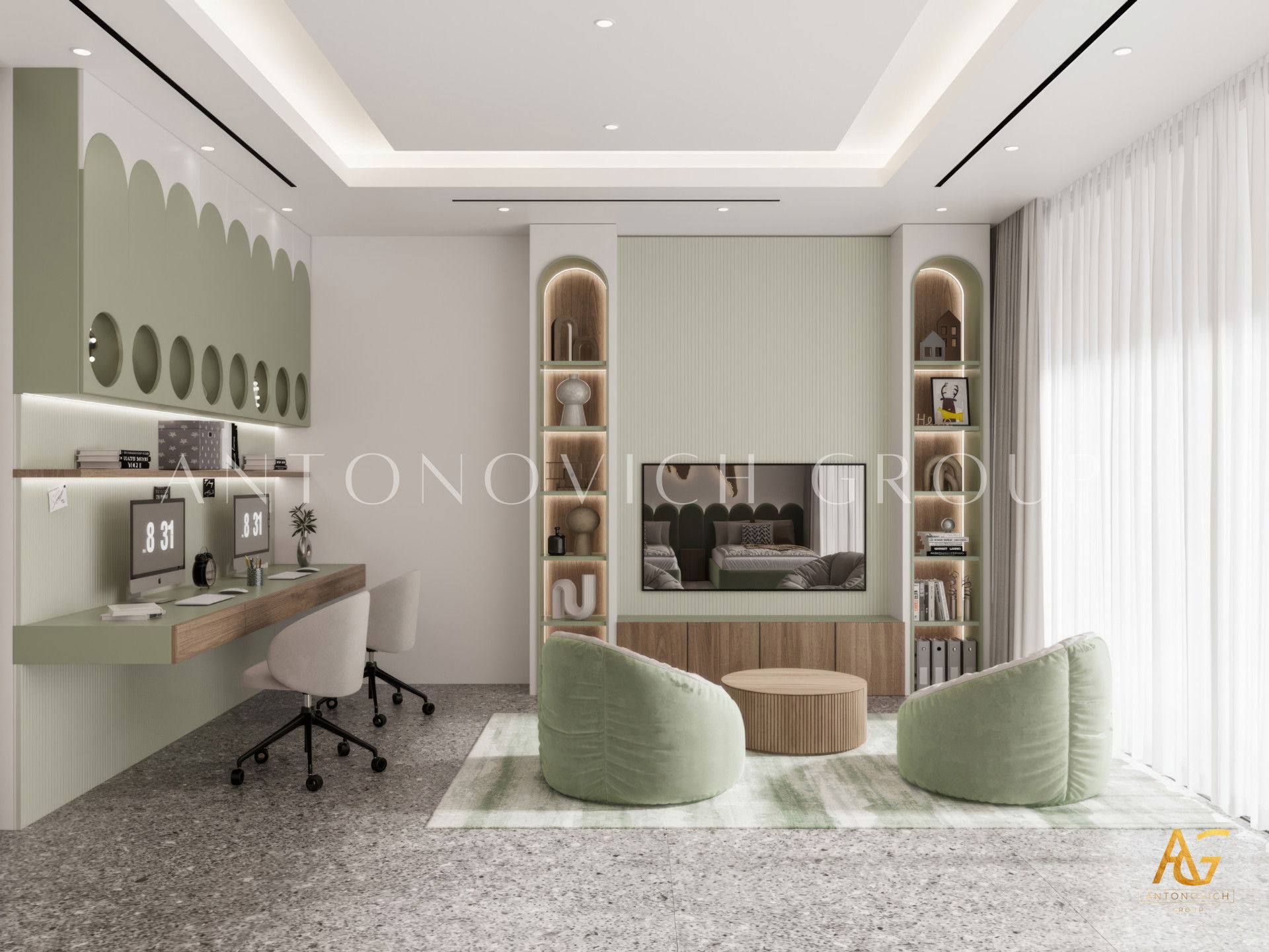 Потрясающий кабинет в Майами