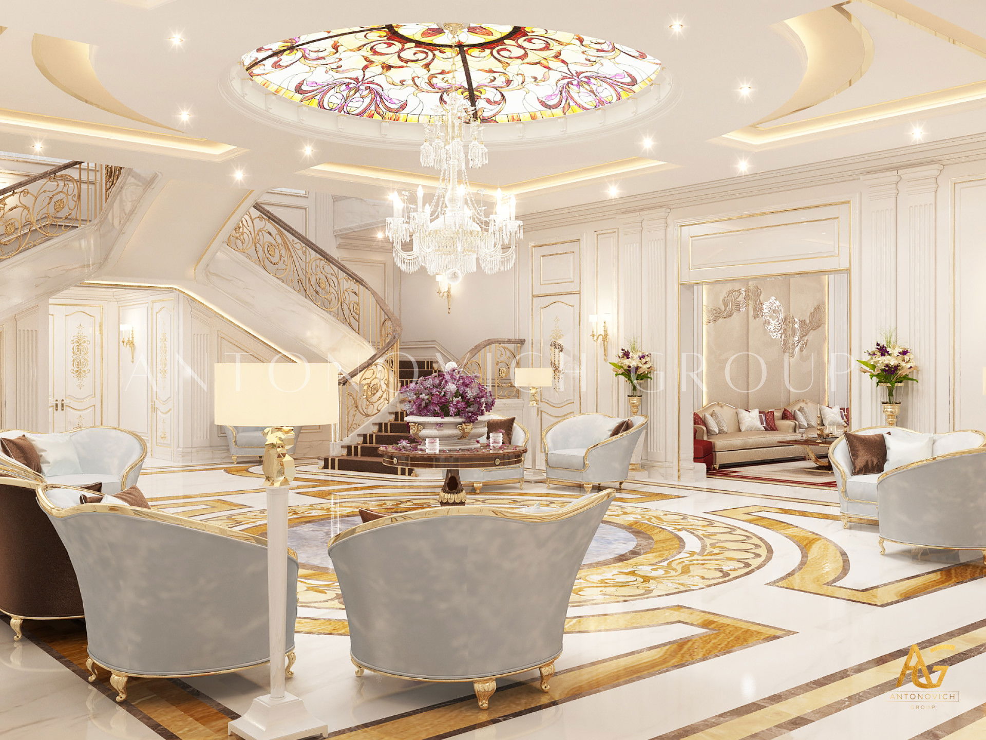 Современный дизайн мажлиса — роскошь и свет