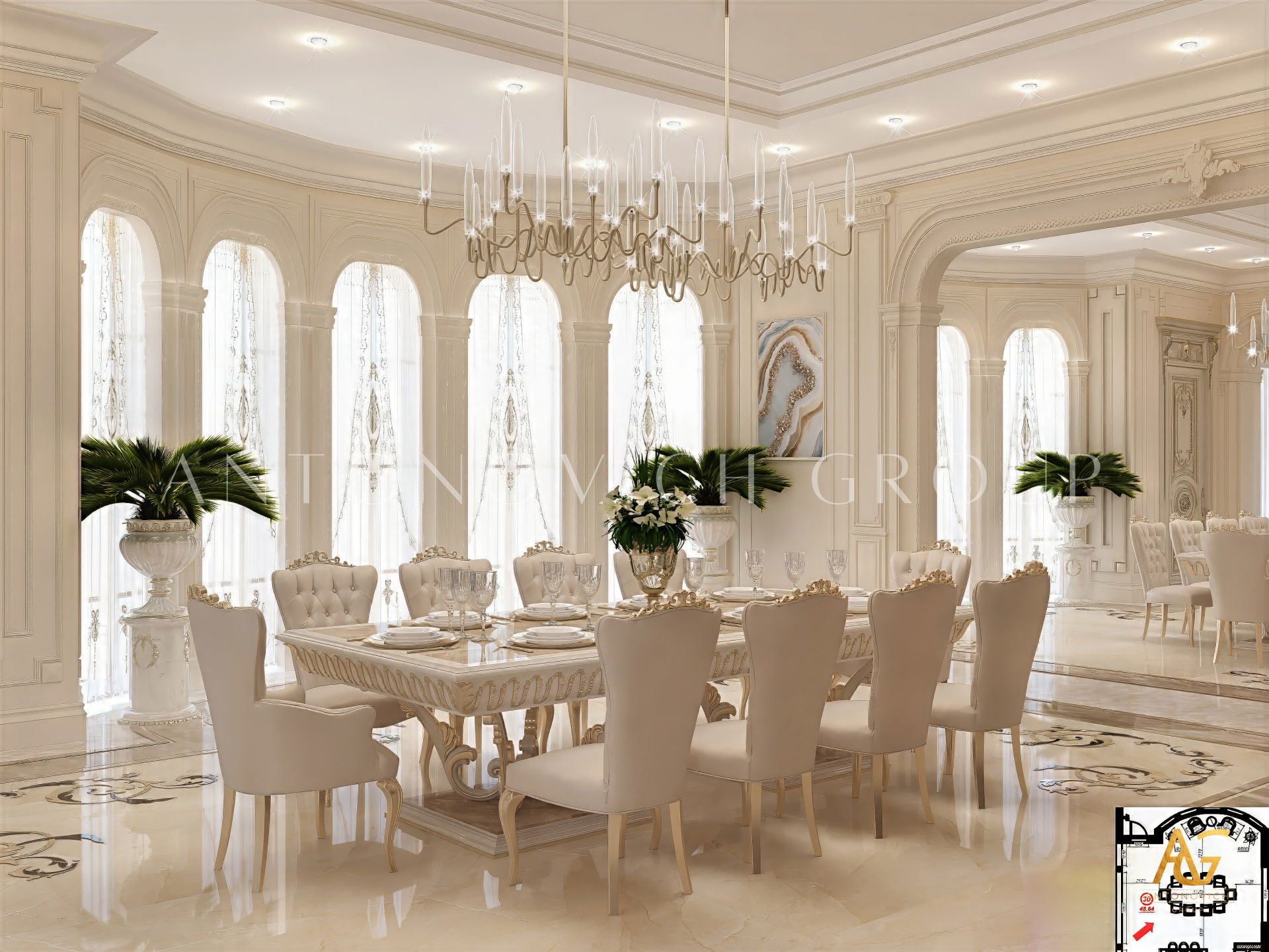 Nice dining room interior