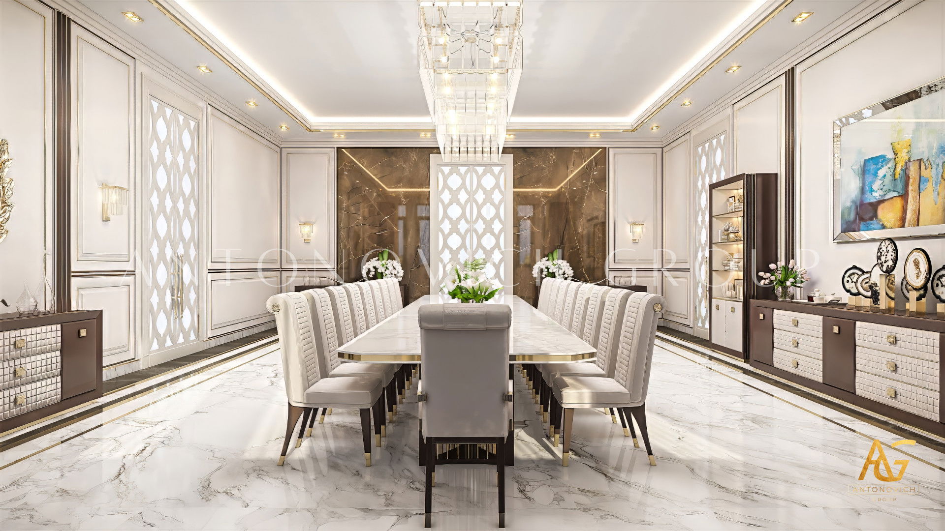 Contemporary dining room design