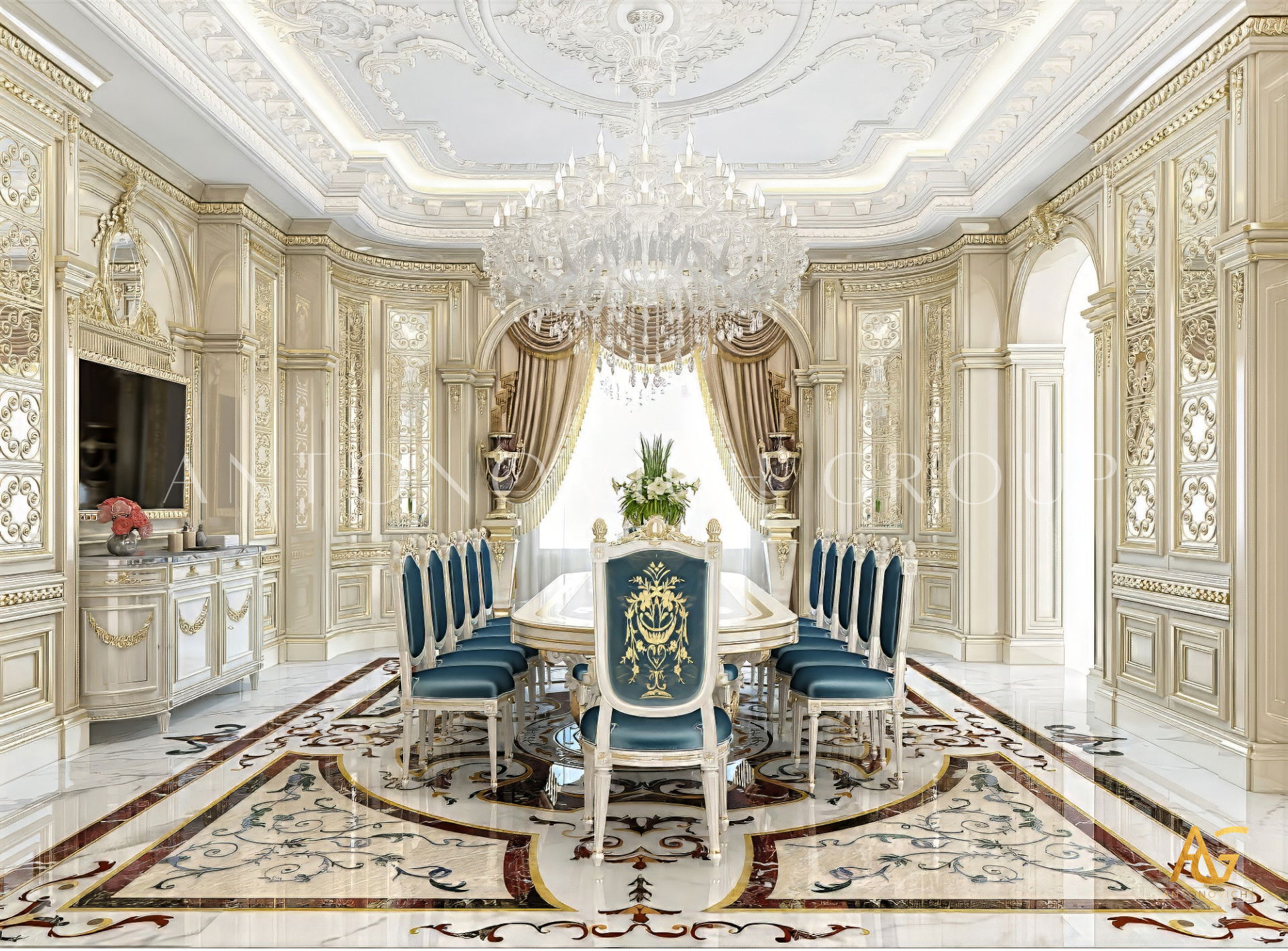 Дизайн нового дома в Майами: картины, палитра, освещение