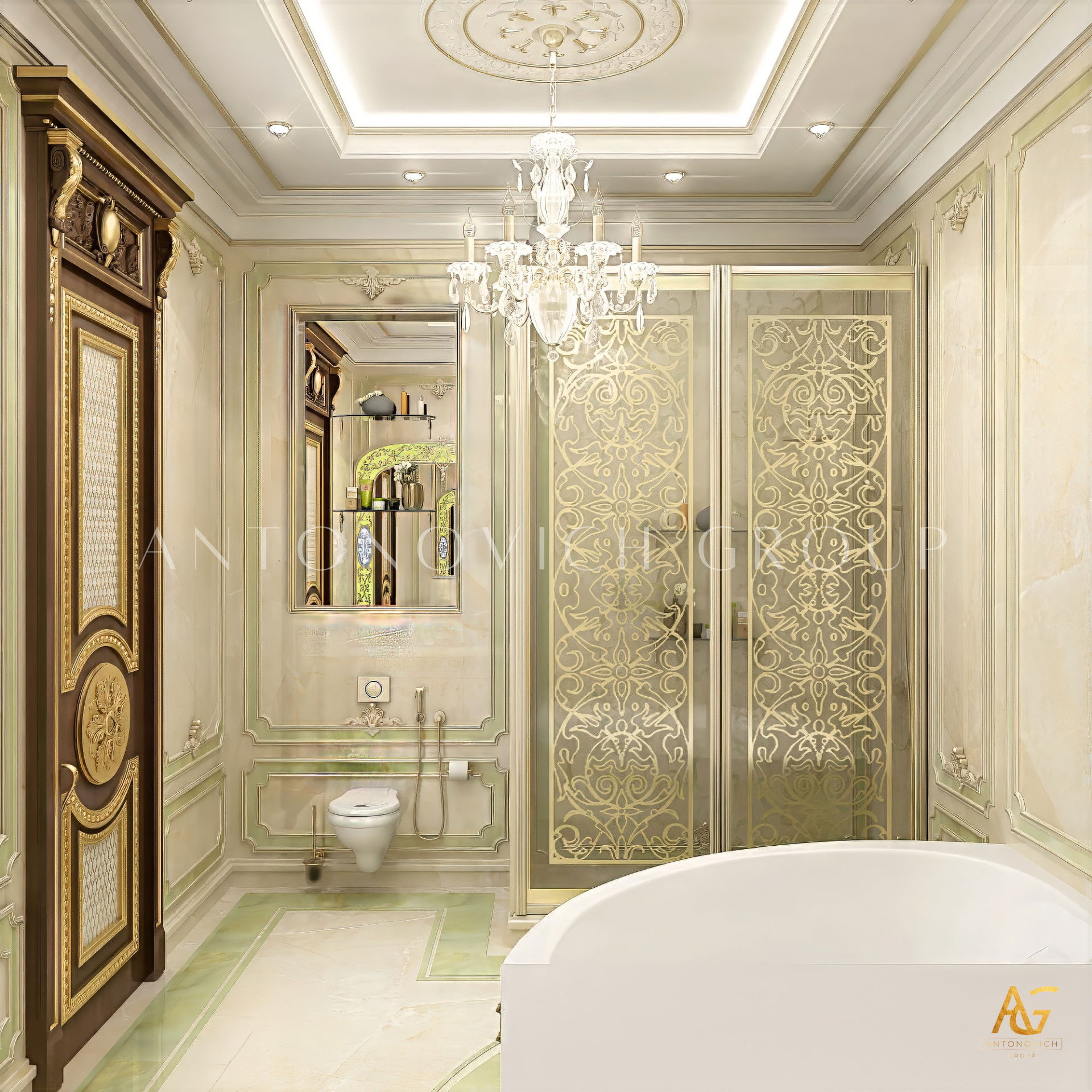 أفكار ديكور الحمامات