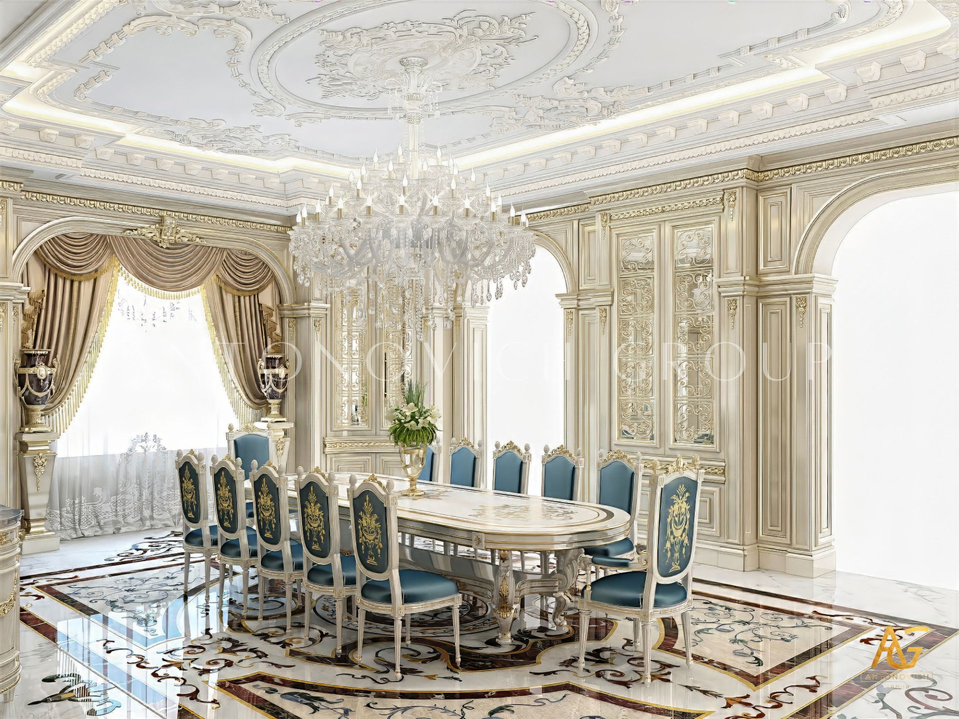 Дизайн нового дома в Майами: картины, палитра, освещение