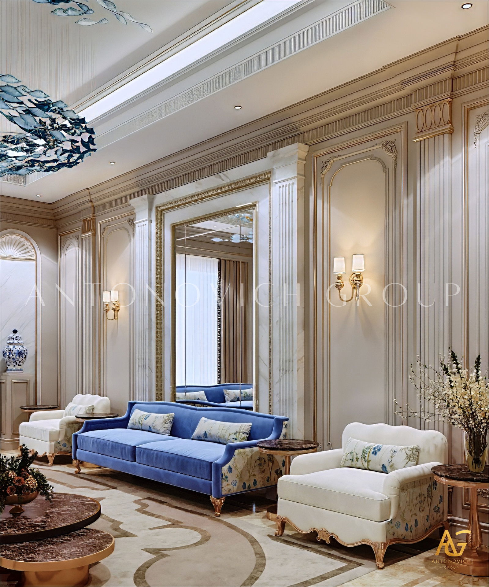 Дизайн маджлис в Дубае