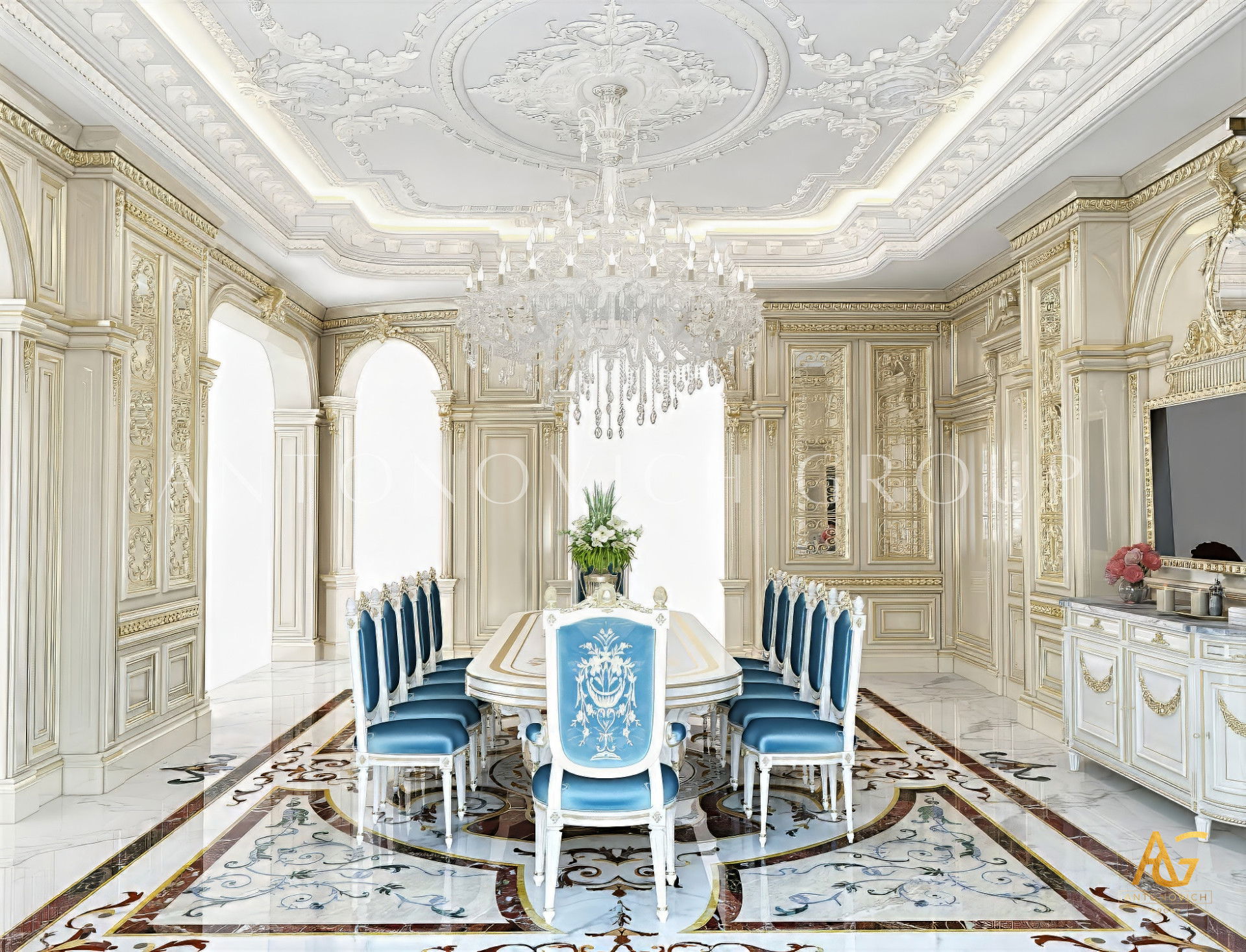 Дизайн нового дома в Майами: картины, палитра, освещение