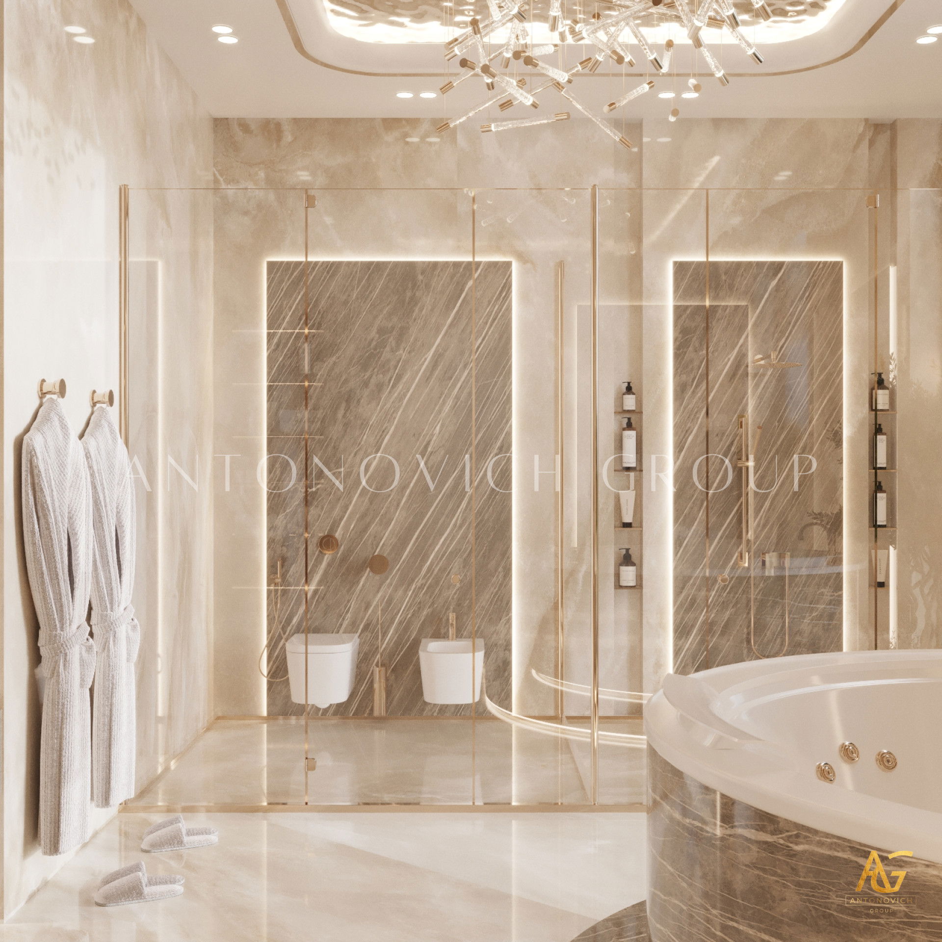 Идеальный дизайн ванной комнаты