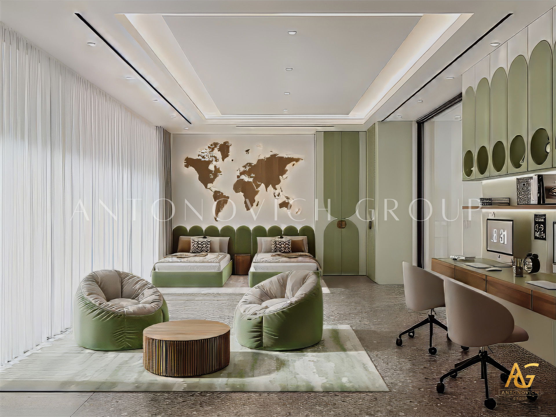 Потрясающий кабинет в Майами