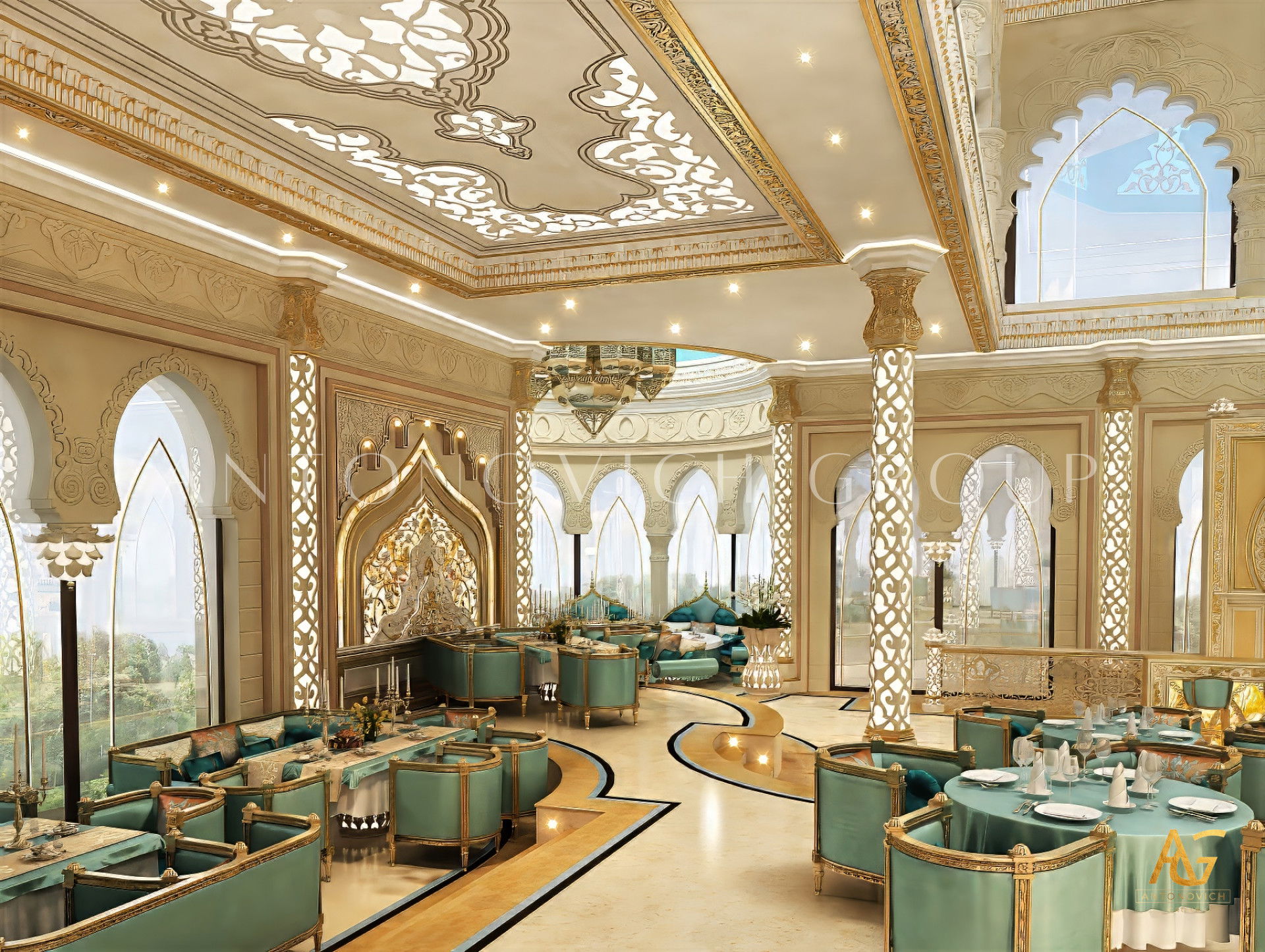 ROYAL STYLE BANQUET HALL DESIGN