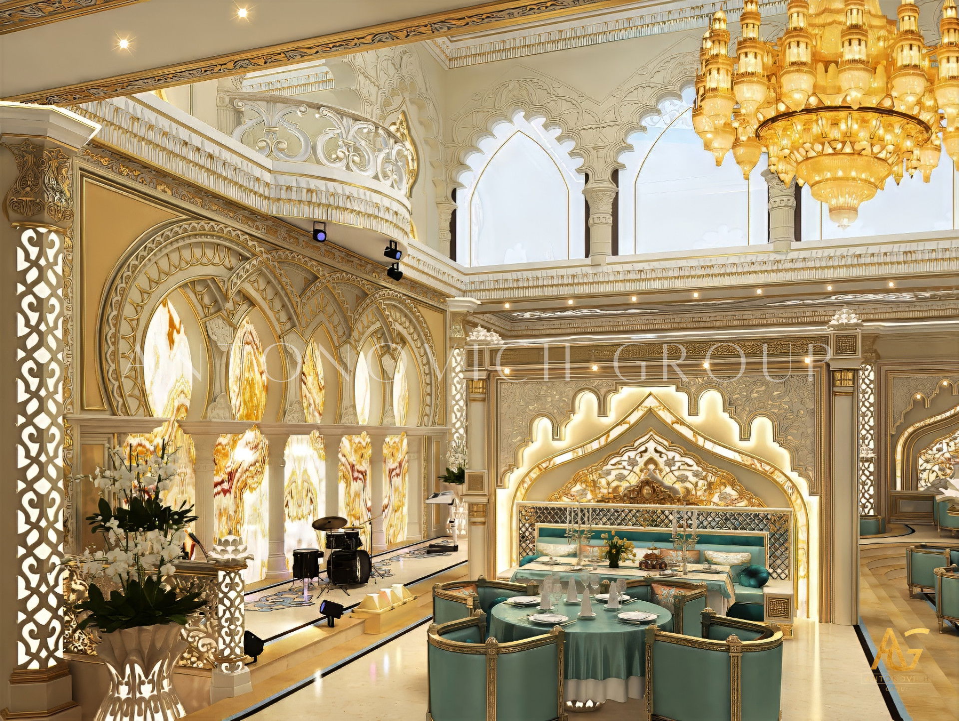 ROYAL STYLE BANQUET HALL DESIGN