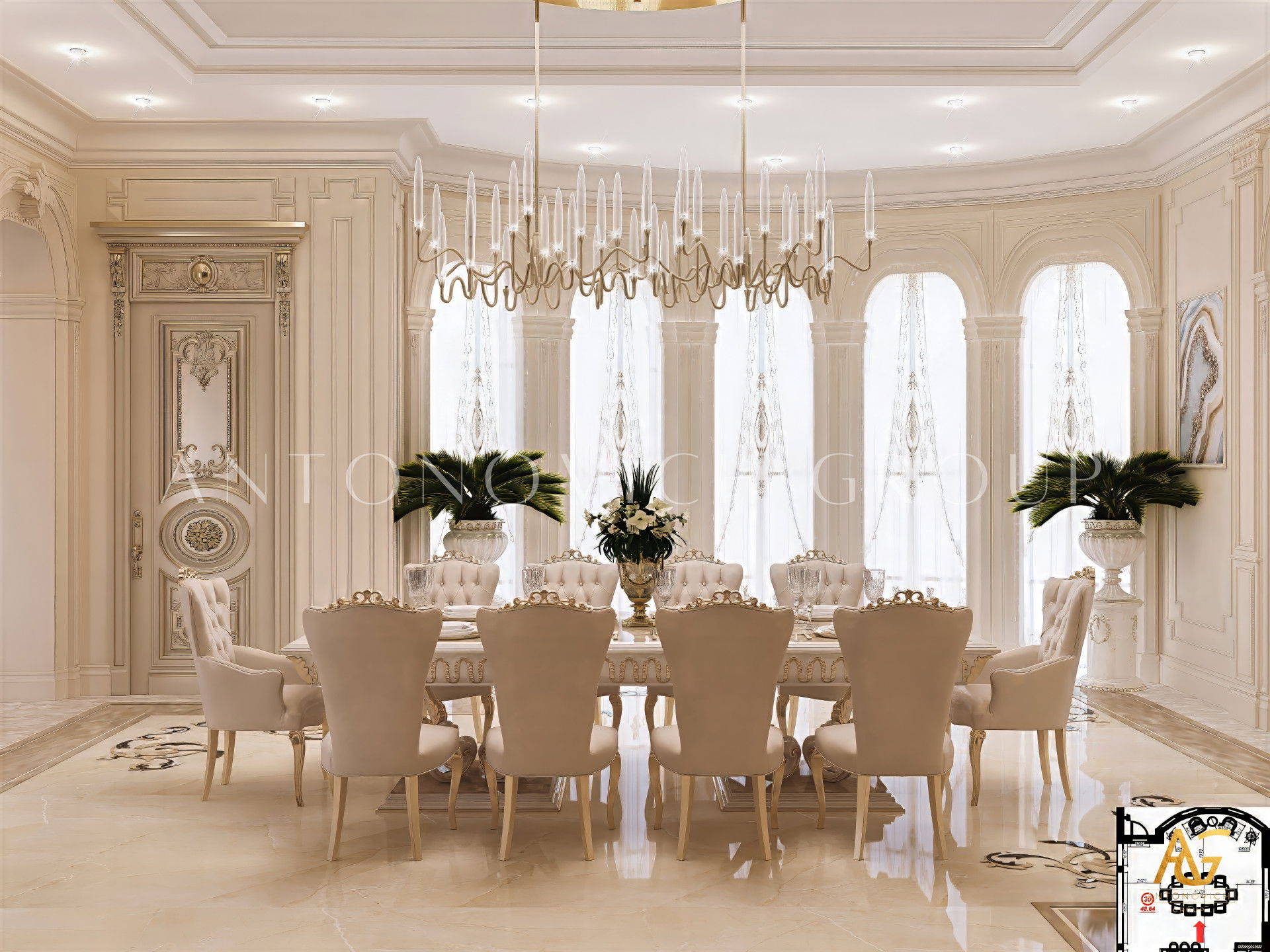 Nice dining room interior