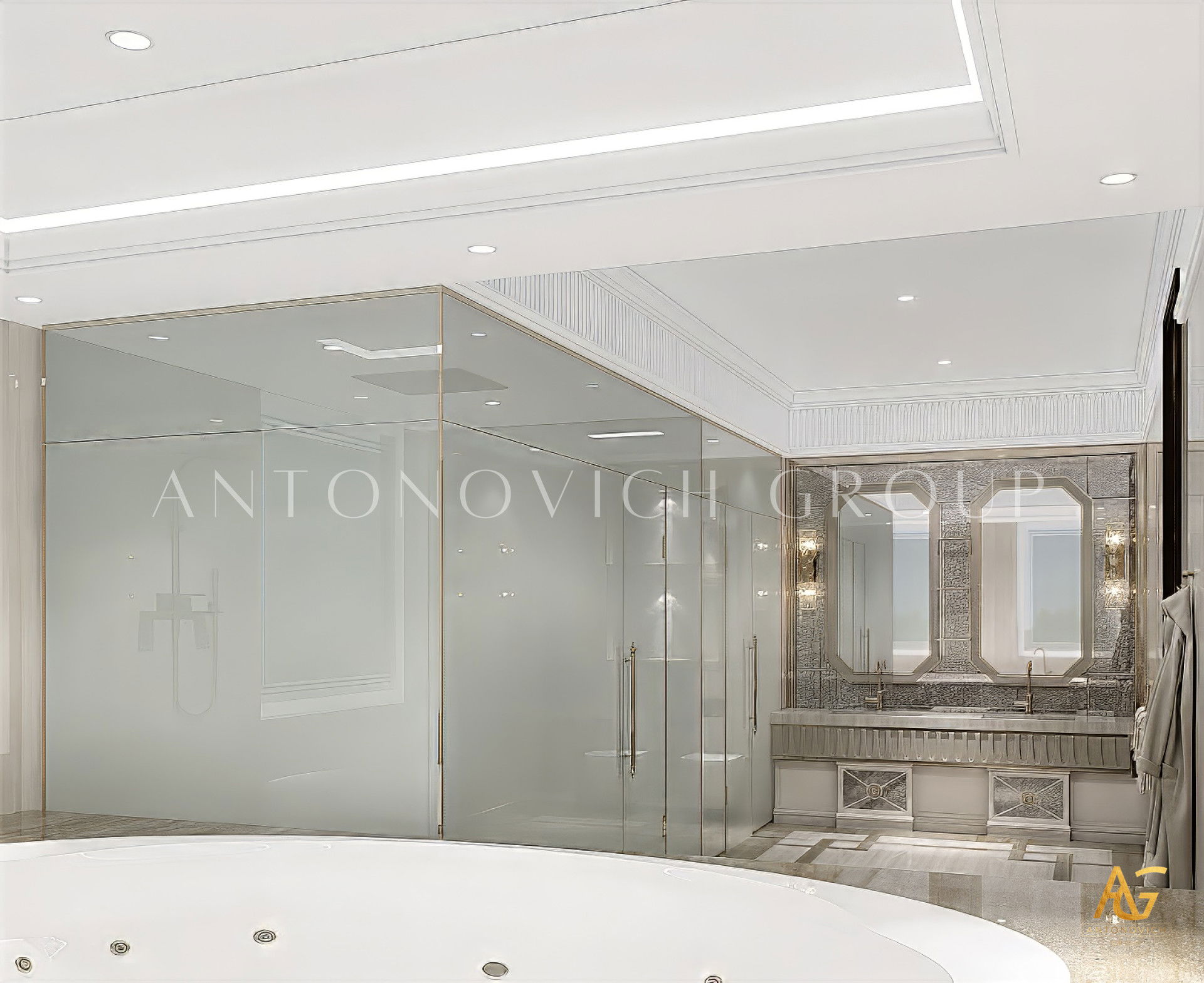 Classic Bathroom Interior Design