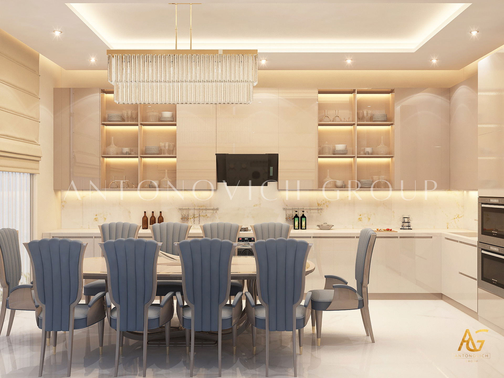تصميم مطبخ حديث
