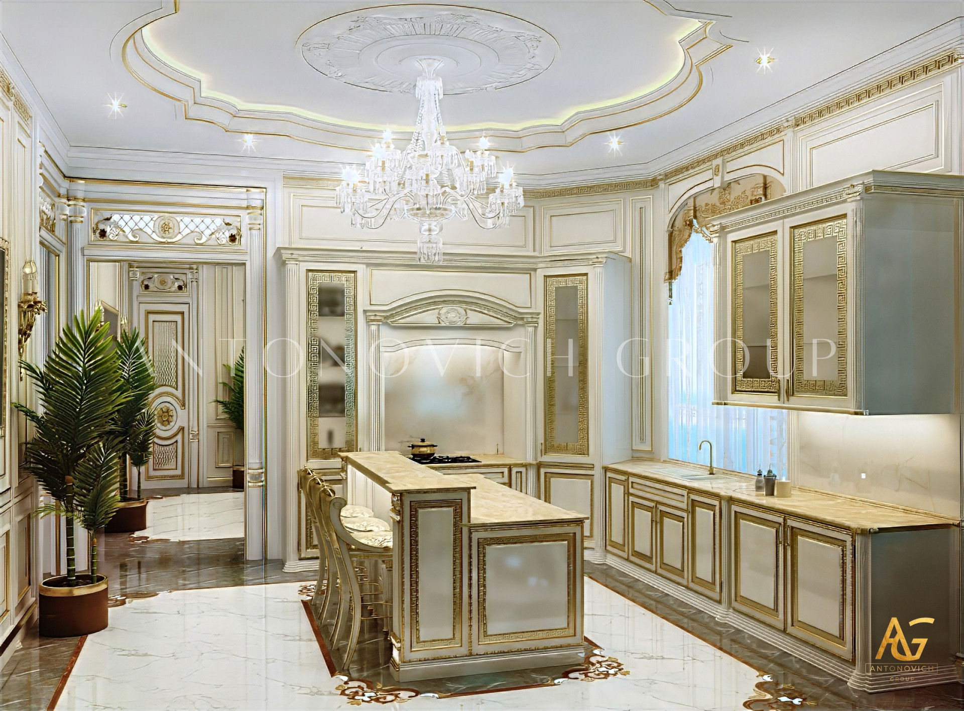 Noble Kitchen Design Idea