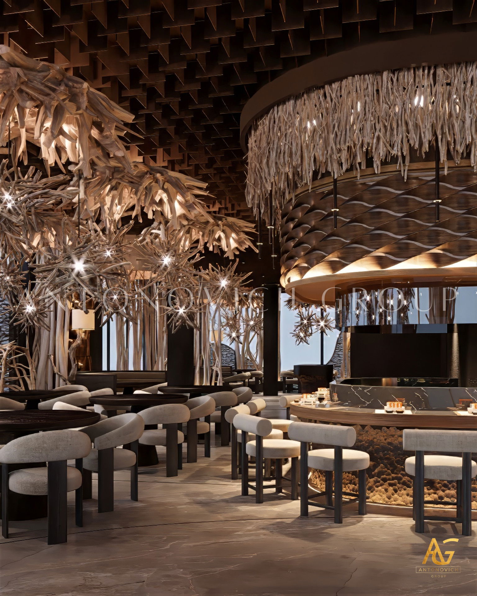 Дизайн-проект ресторана