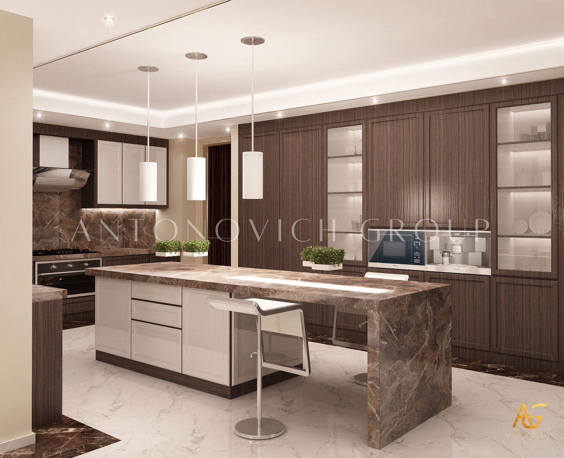تصميم مطبخ عصري