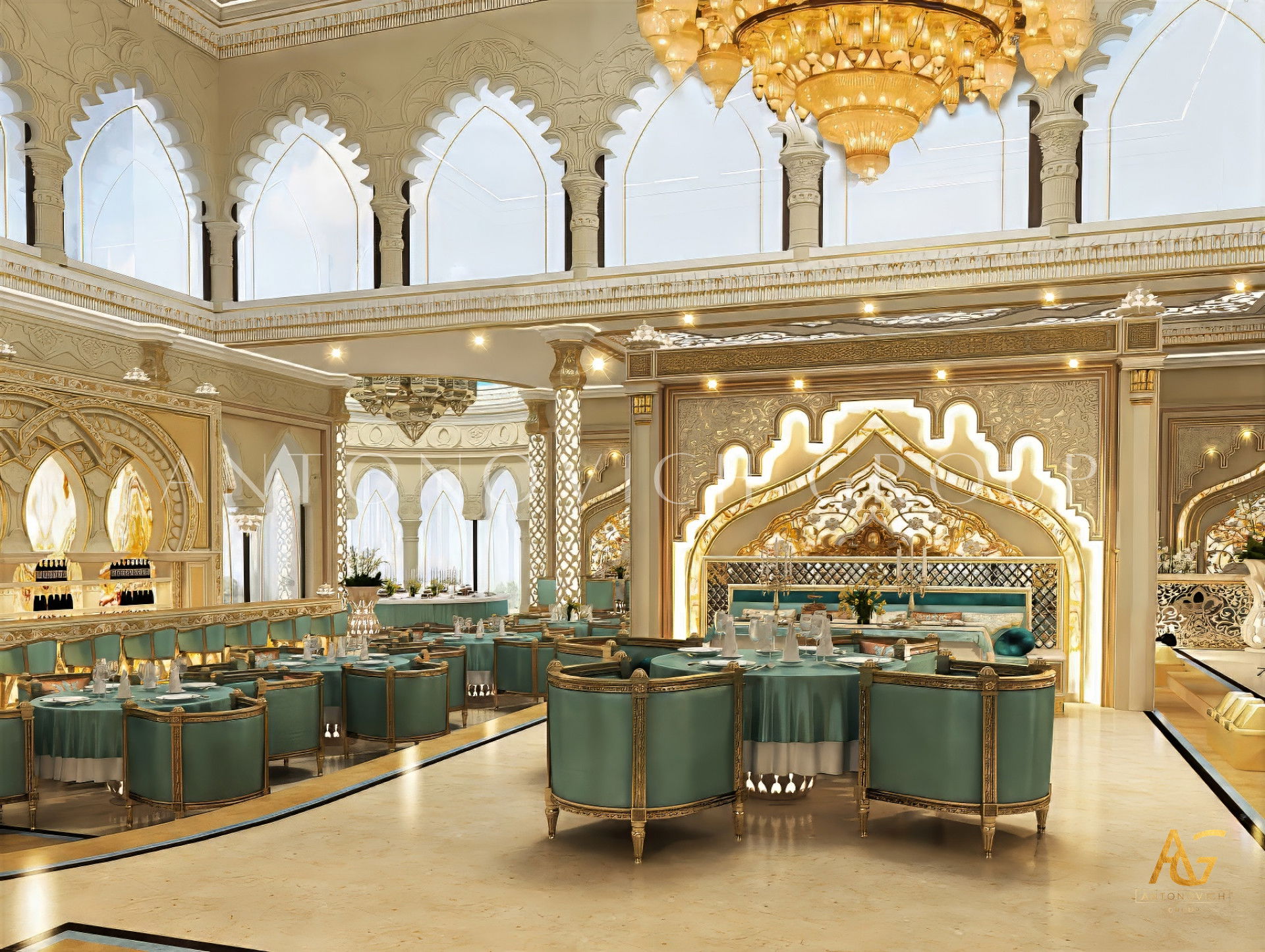 ROYAL STYLE BANQUET HALL DESIGN