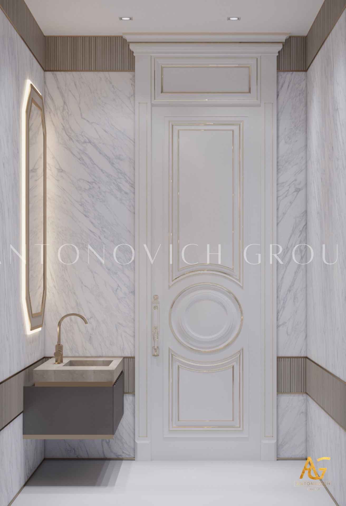 ديكور حمام رائع