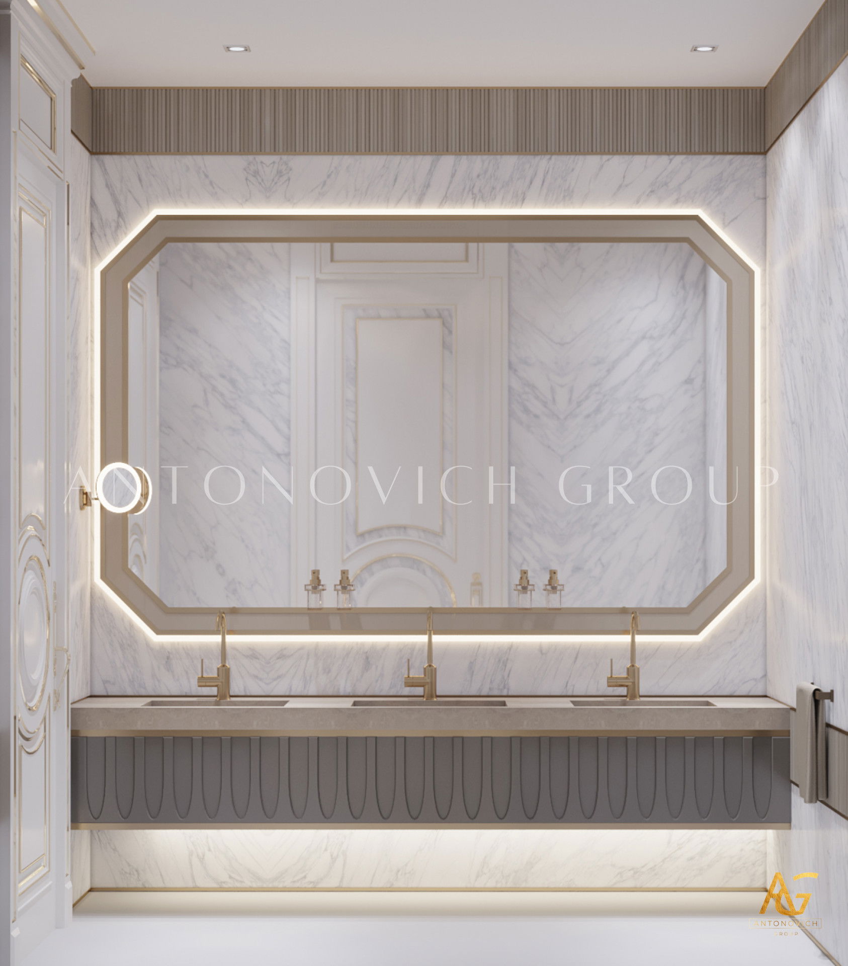 ديكور حمام رائع