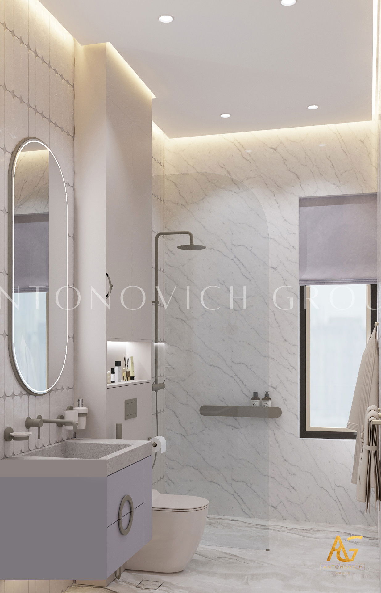 Luxury Bathroom Interior