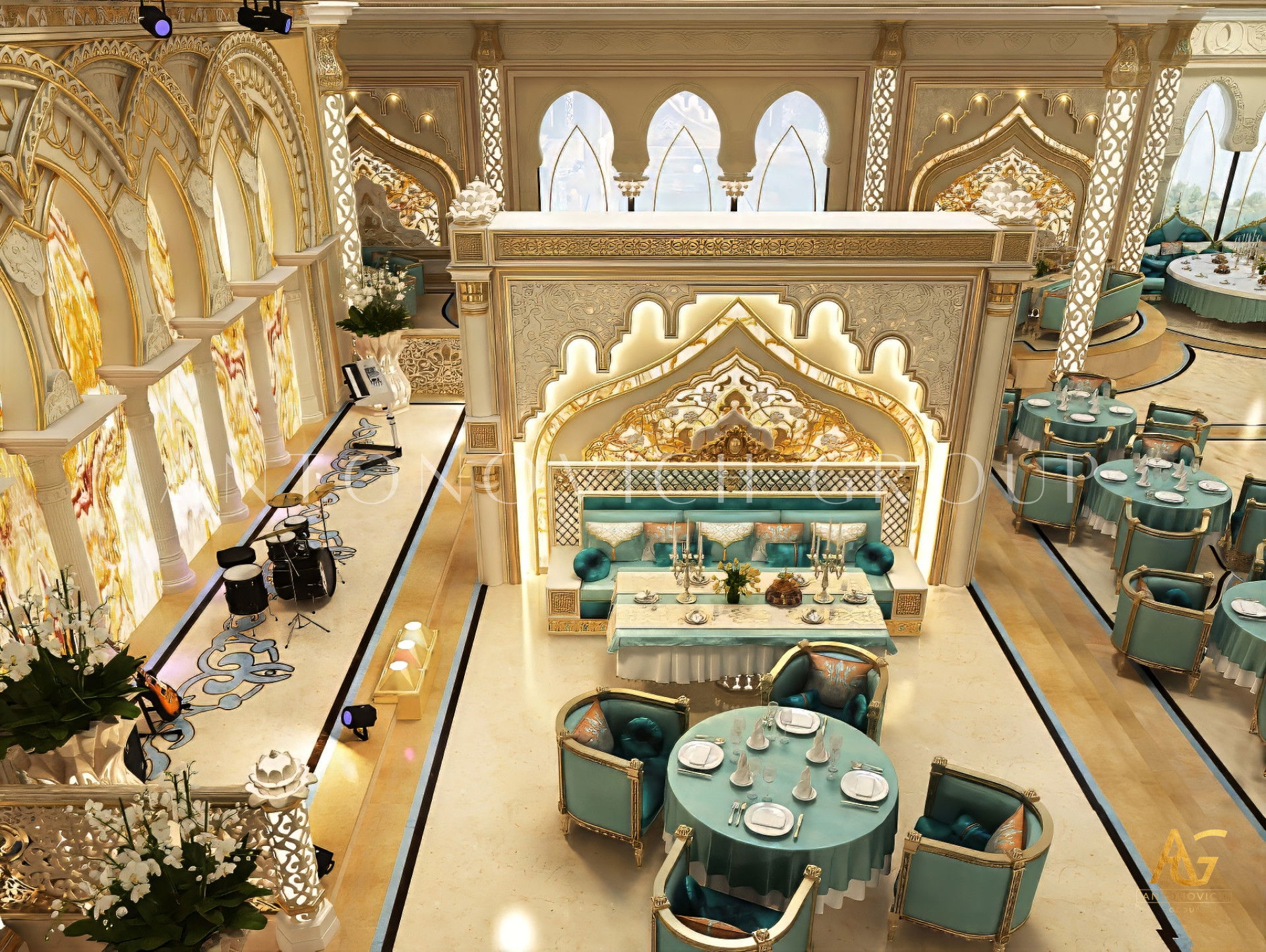 ROYAL STYLE BANQUET HALL DESIGN