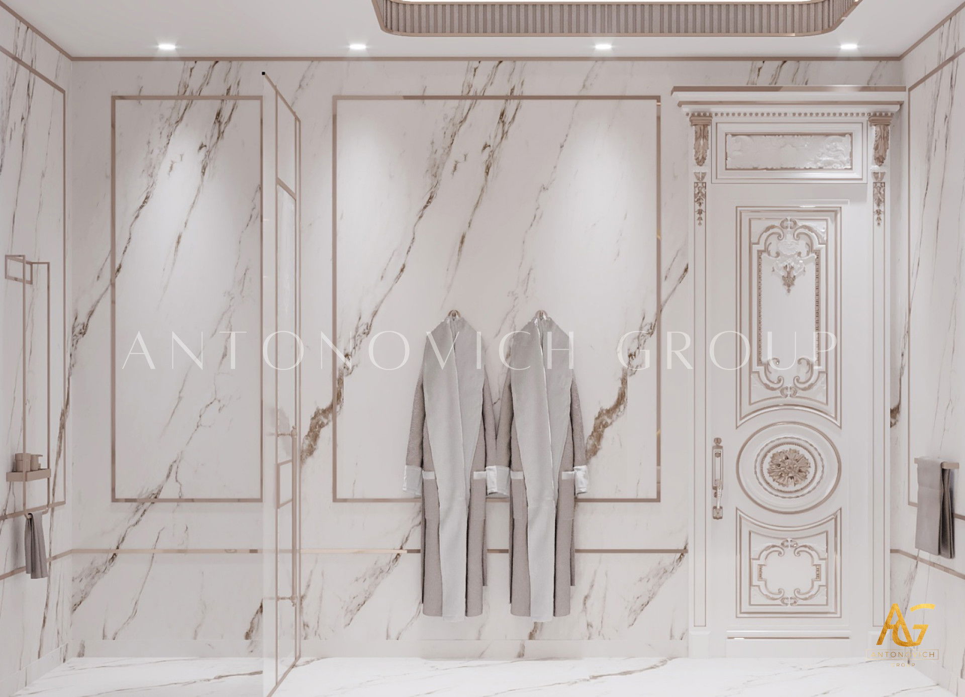 Interesting bathroom design