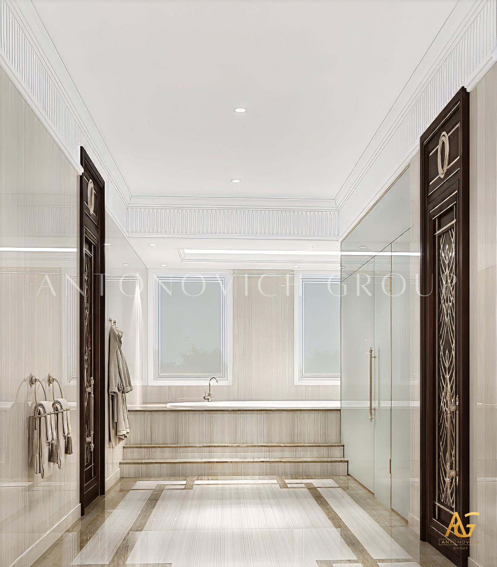 Classic Bathroom Interior Design