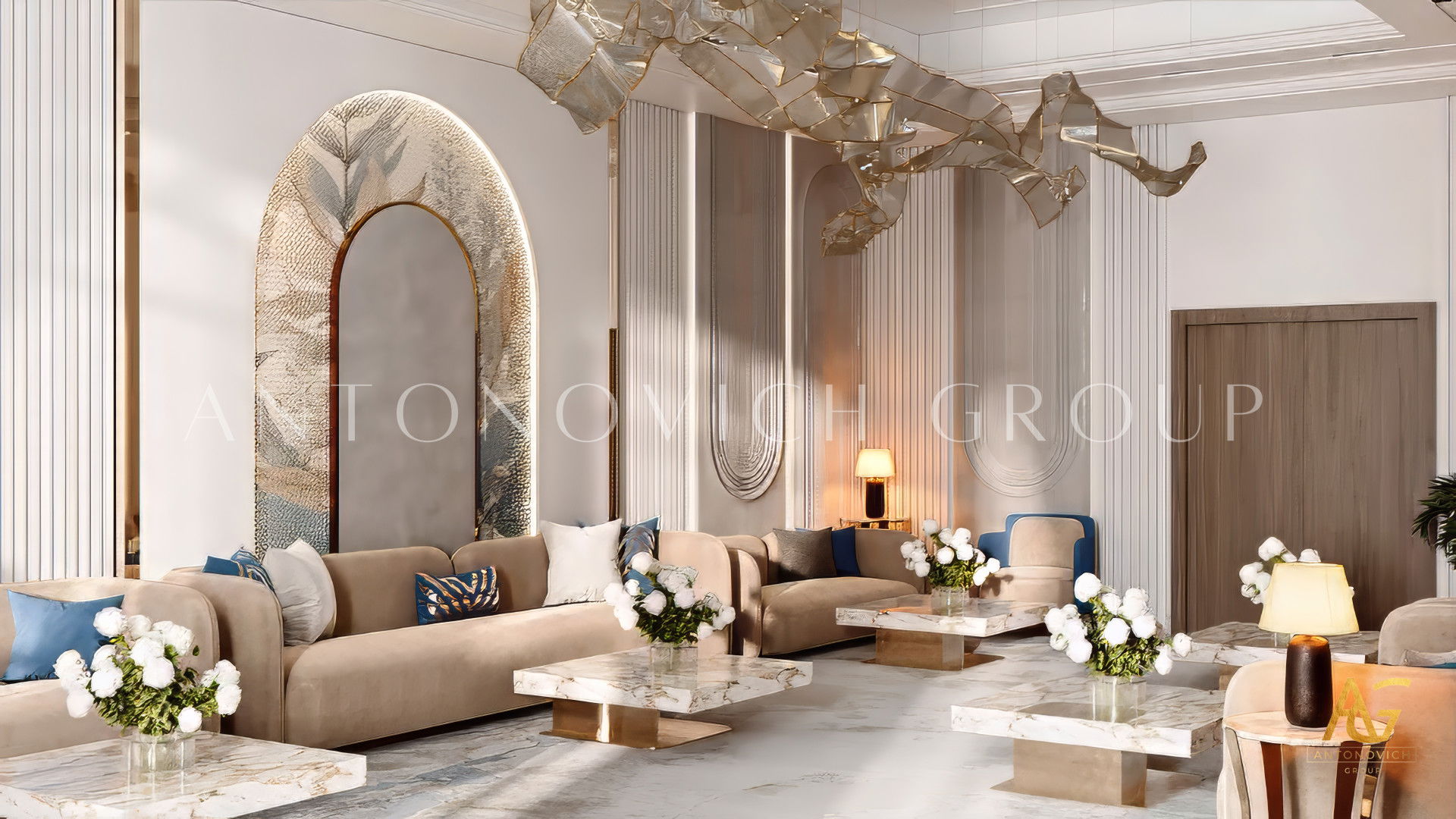Люксовый дизайн интерьера в Эр-Рияде и Саудовской Аравии
