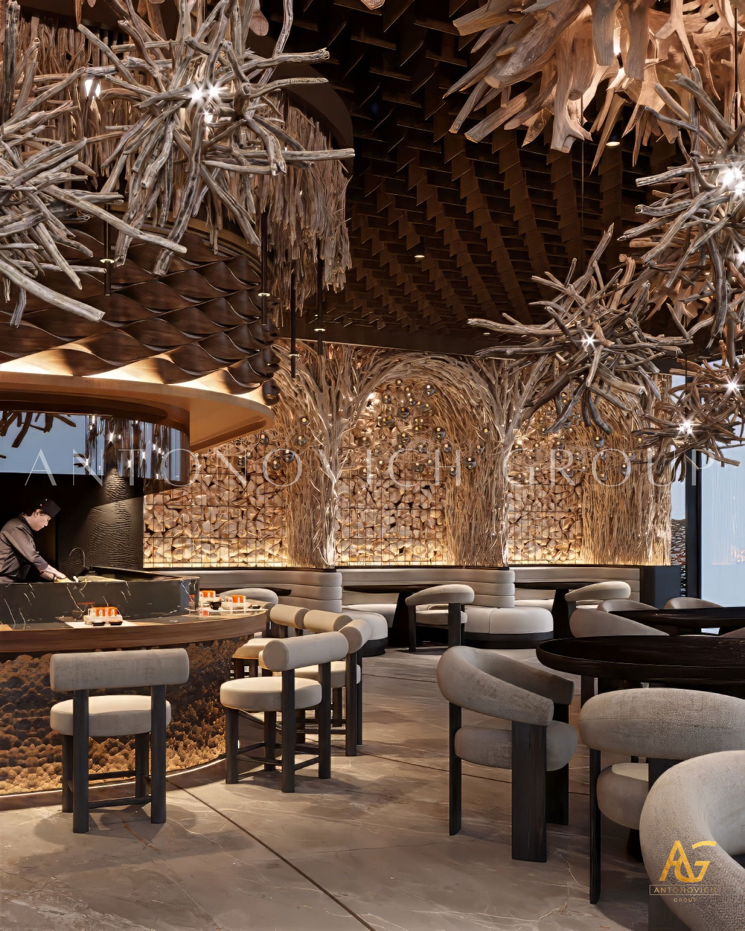 Дизайн-проект ресторана