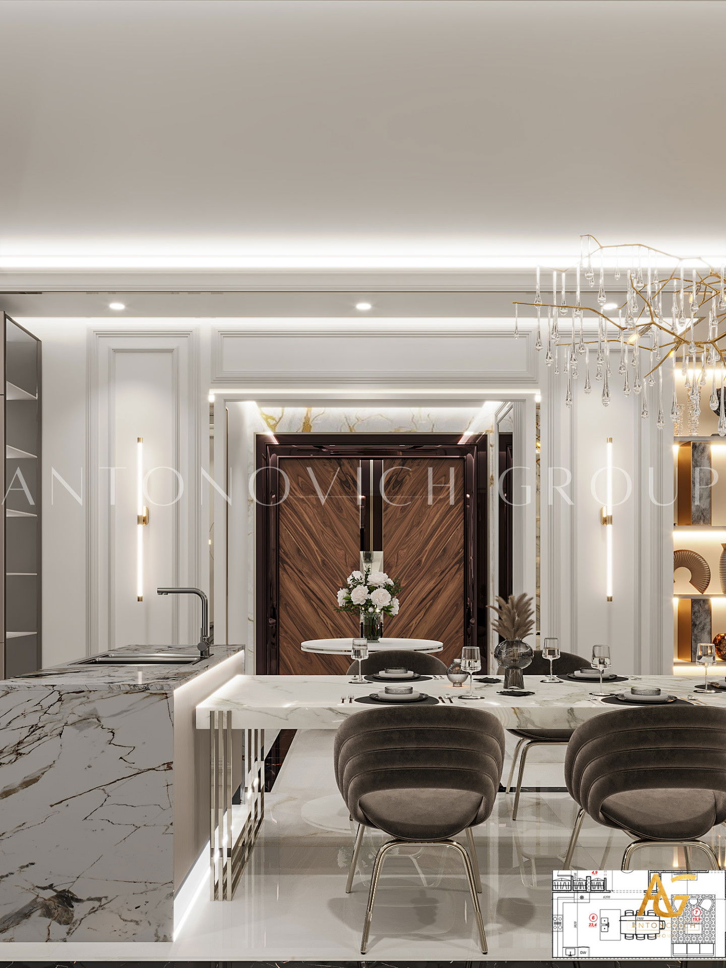 Contemporary Luxury Kitchen Design