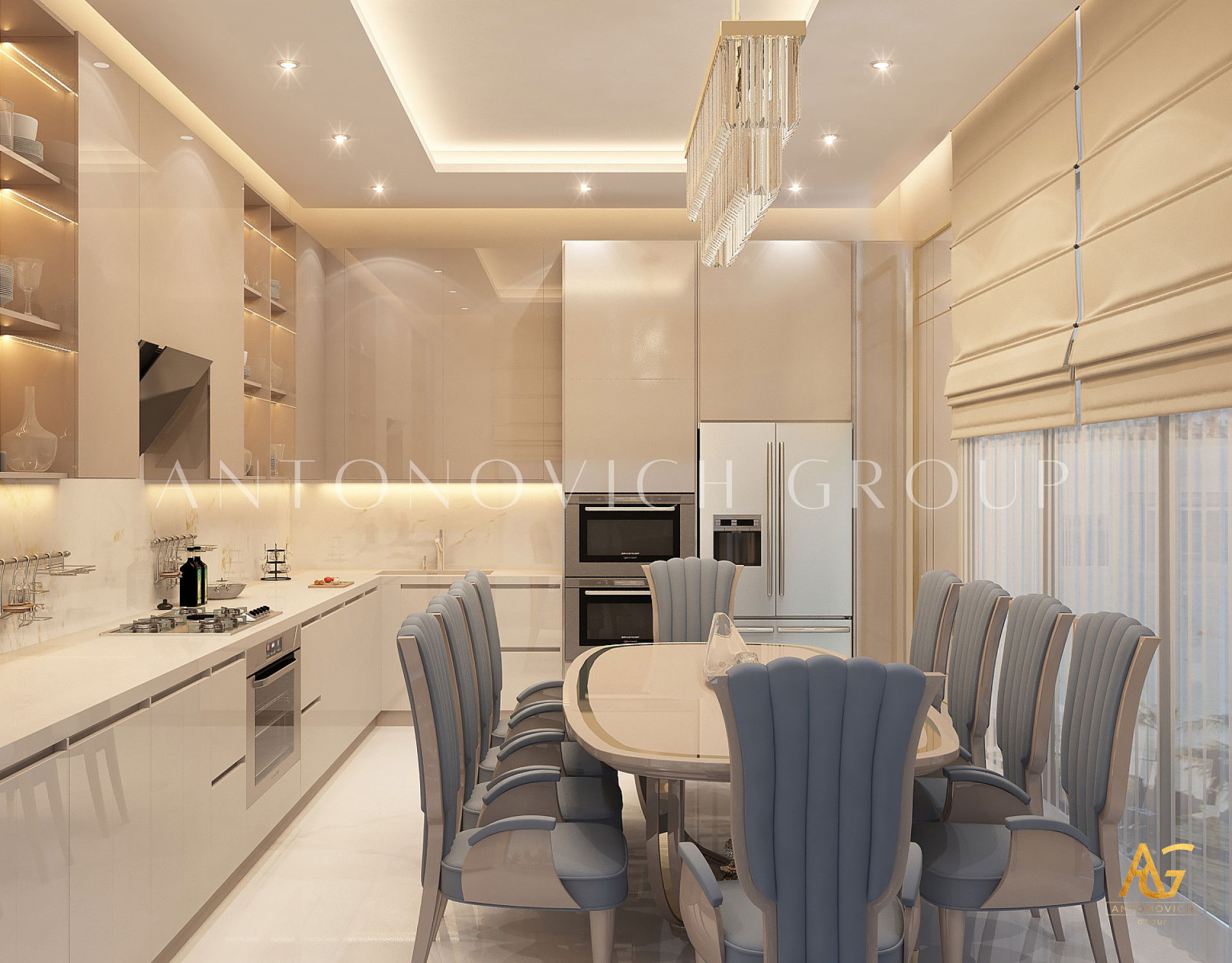 تصميم مطبخ حديث