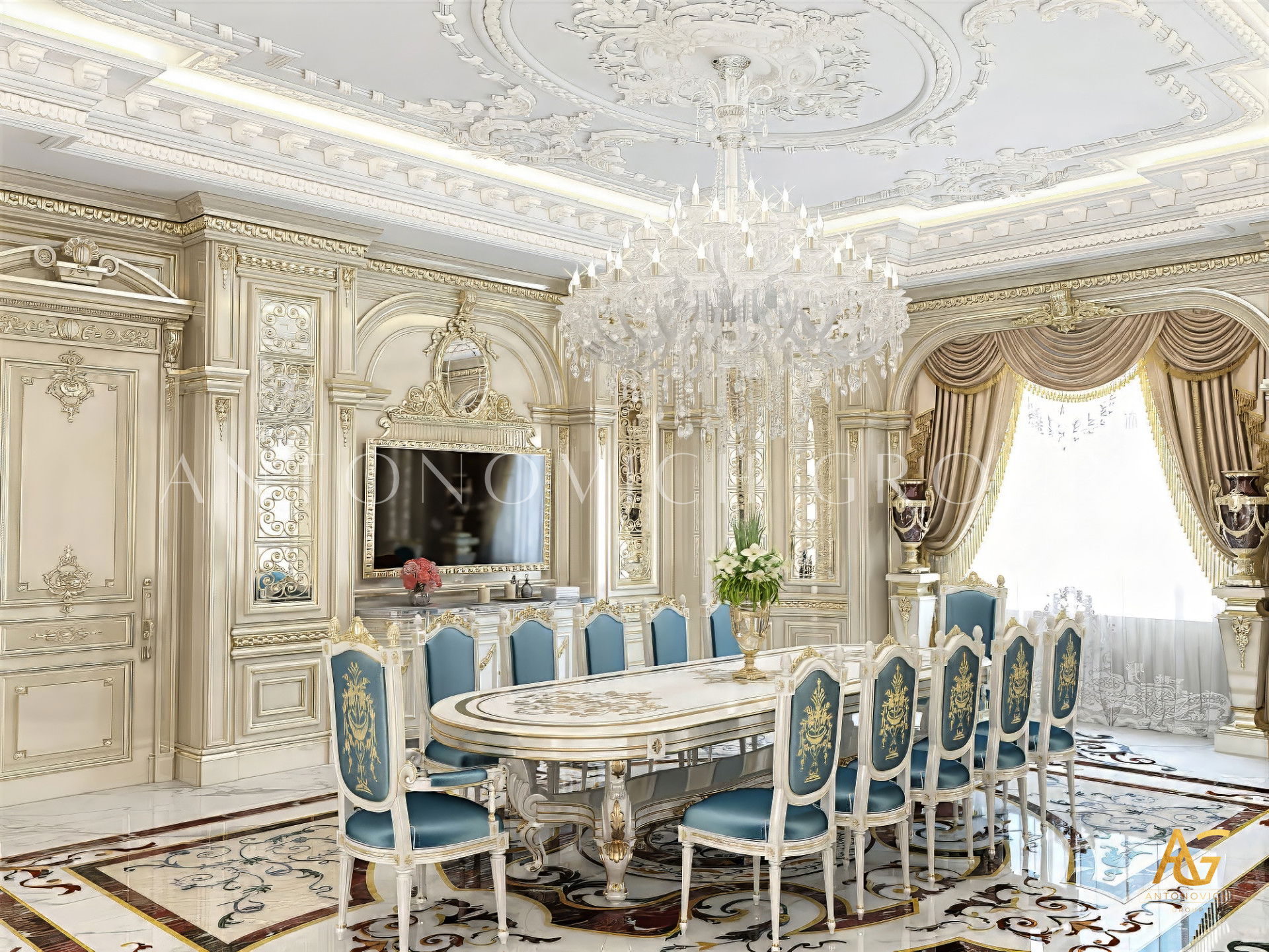 Дизайн нового дома в Майами: картины, палитра, освещение