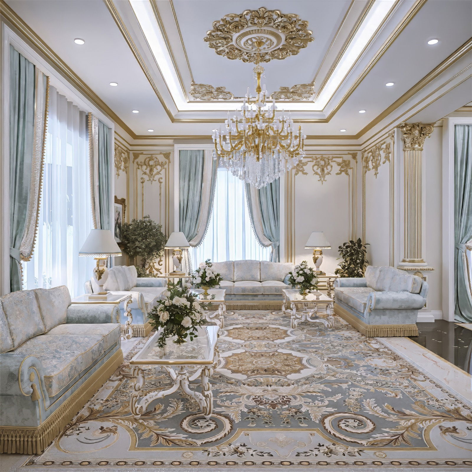 تصميم أنيق للمجلس