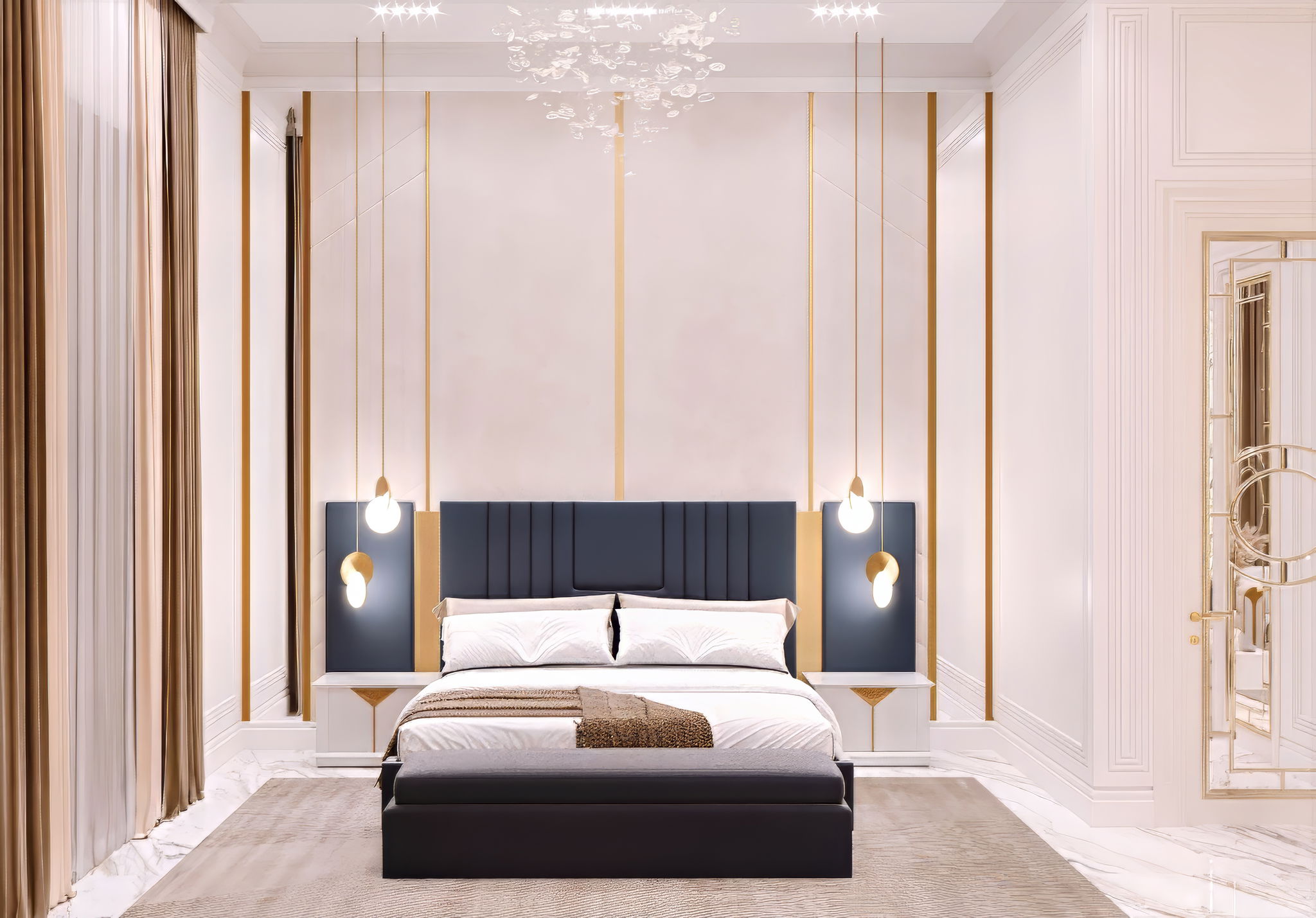 Bedroom Interior for a Young Girl