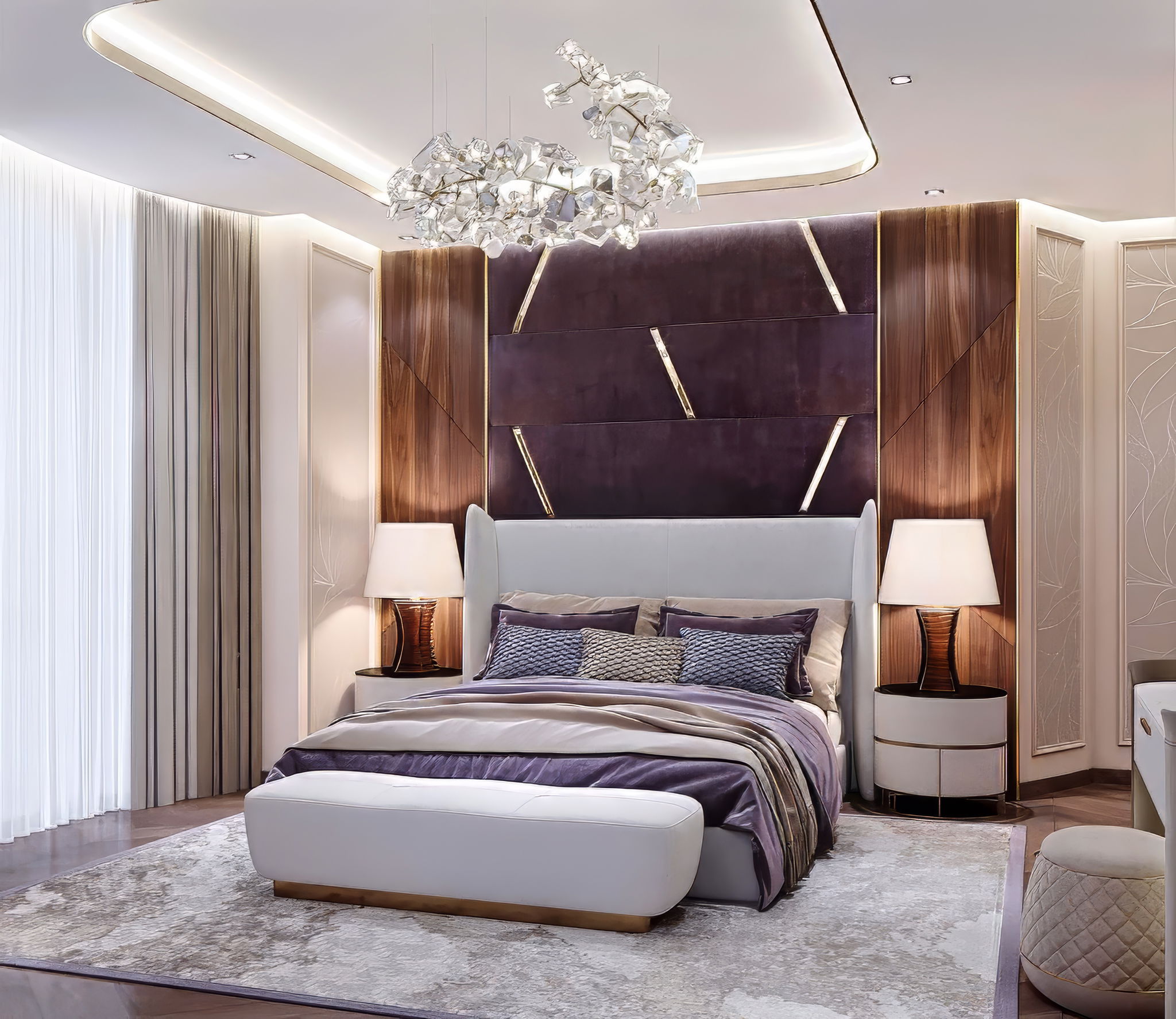 Bedroom design ar deco