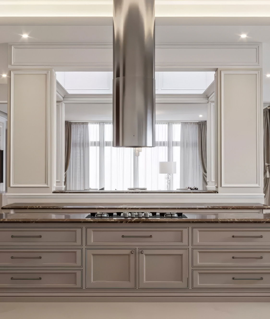 تصميم داخلي في دبي لمنزل فخم