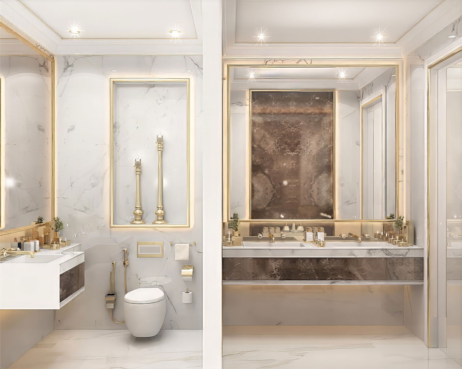 Modern bath